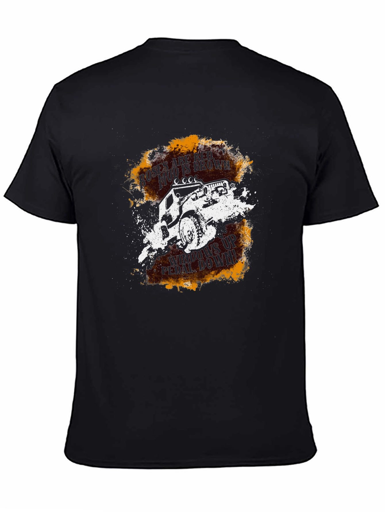 Off-Road Jeep T-Shirt - Black Cotton Tee