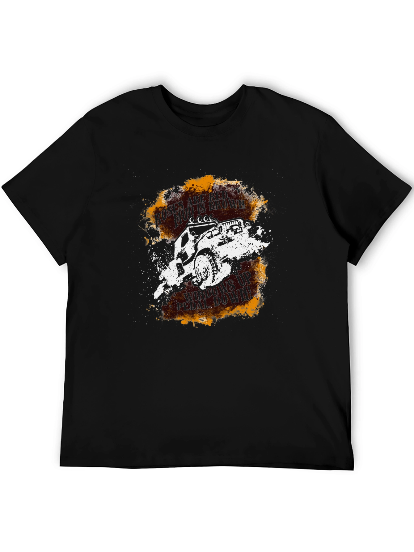 Off-Road Jeep T-Shirt - Black Cotton Tee