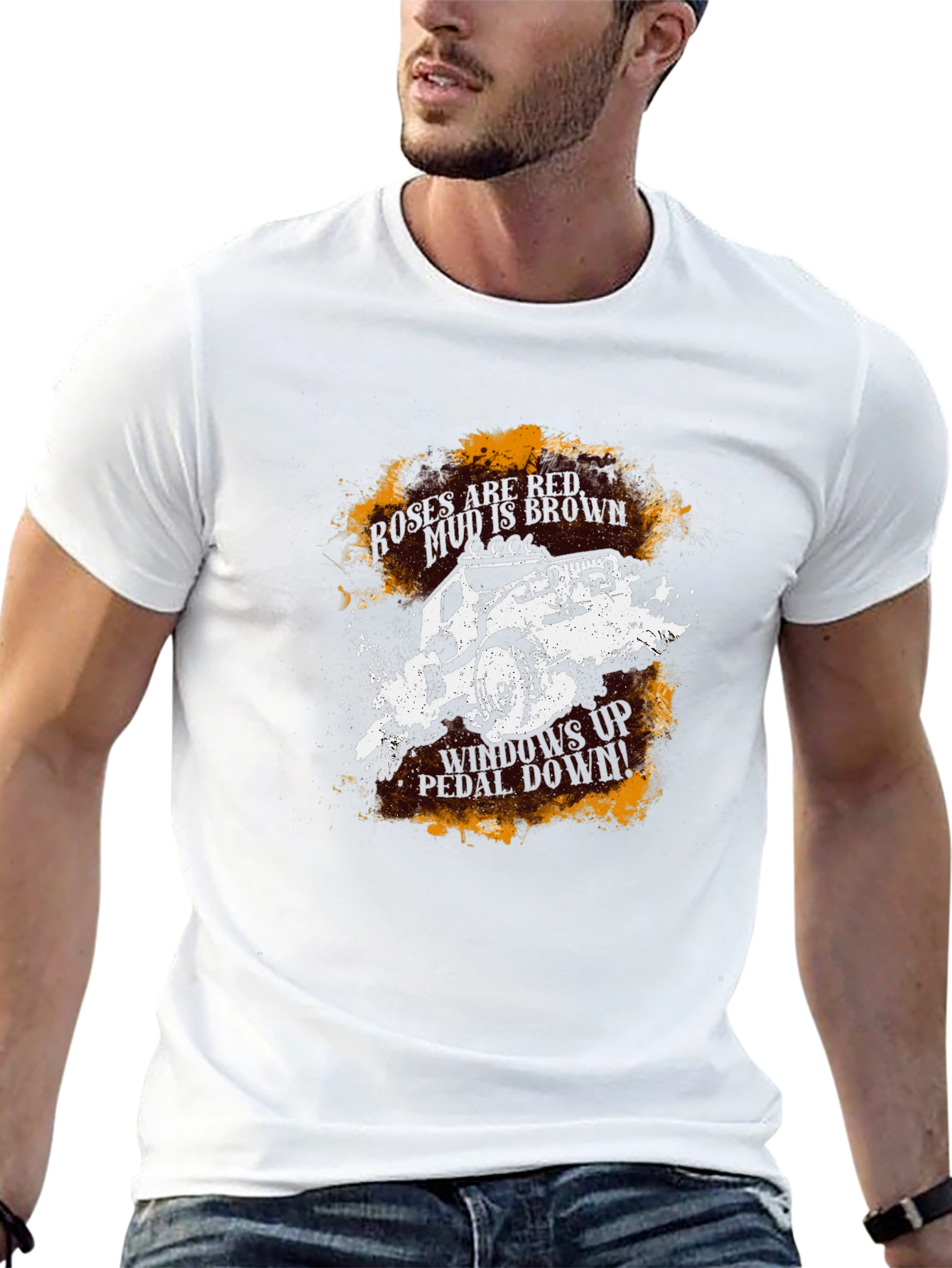 Off-Road Jeep T-Shirt - Black Cotton Tee