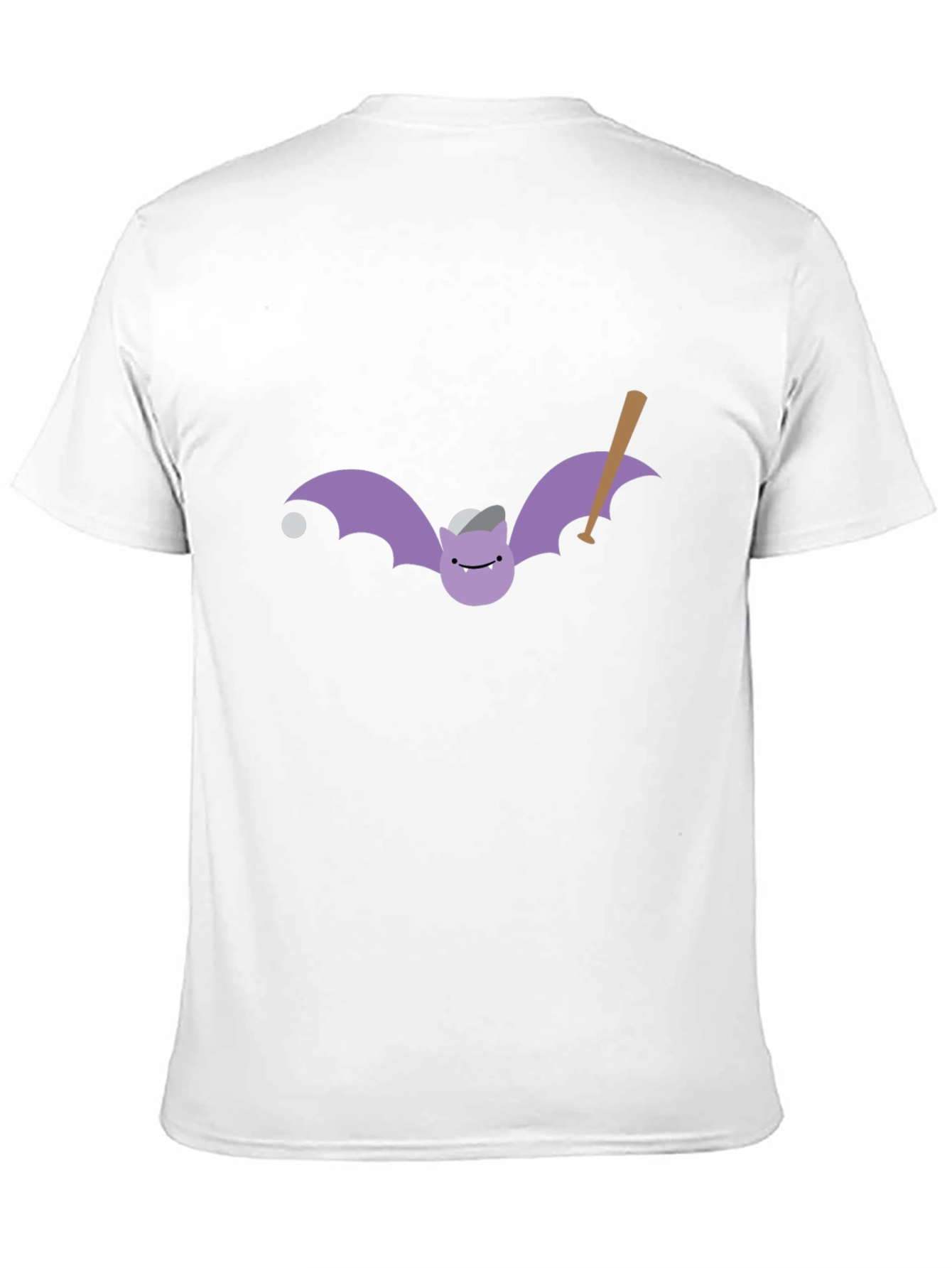 Funny Bat Baseball Graphic T-Shirt