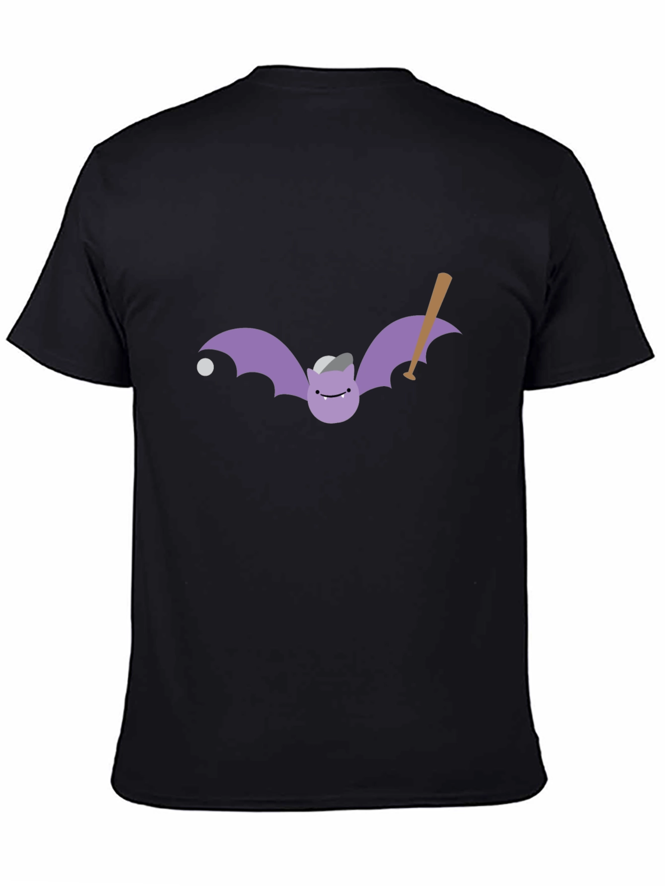 Funny Bat Baseball Graphic T-Shirt