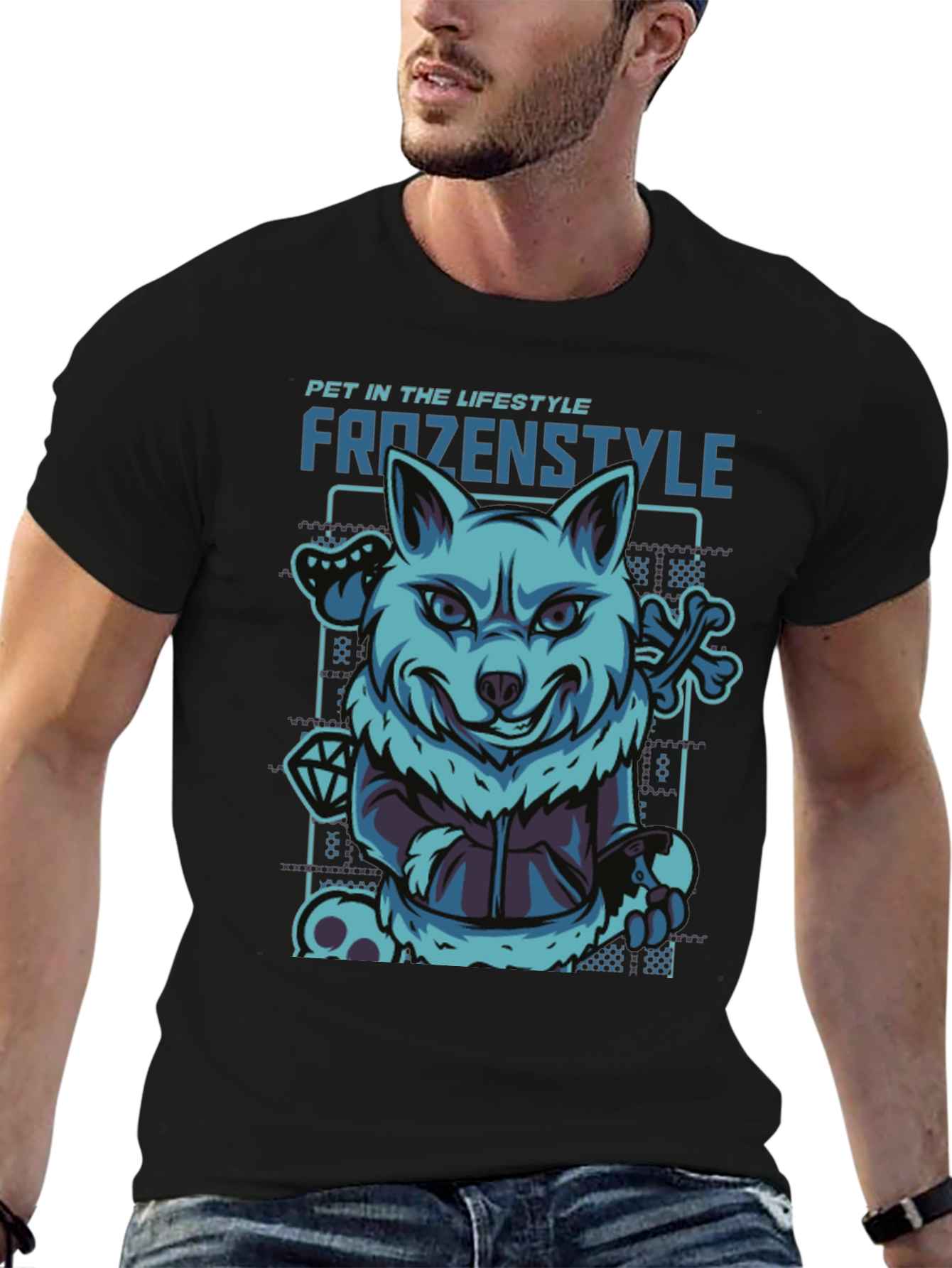 Frozenstyle Pet Lifestyle Graphic Tee