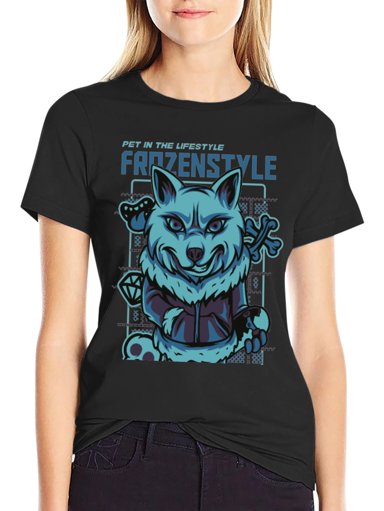 Frozenstyle Pet Lifestyle Graphic Tee
