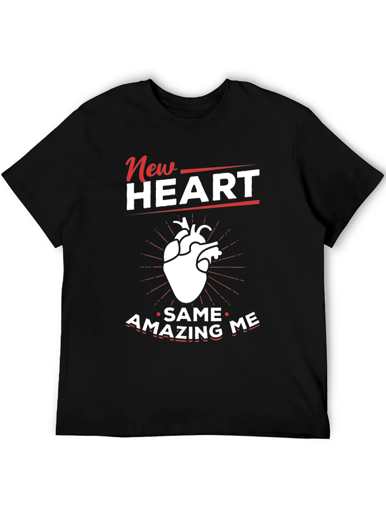 New Heart Same Amazing Me Graphic Tee