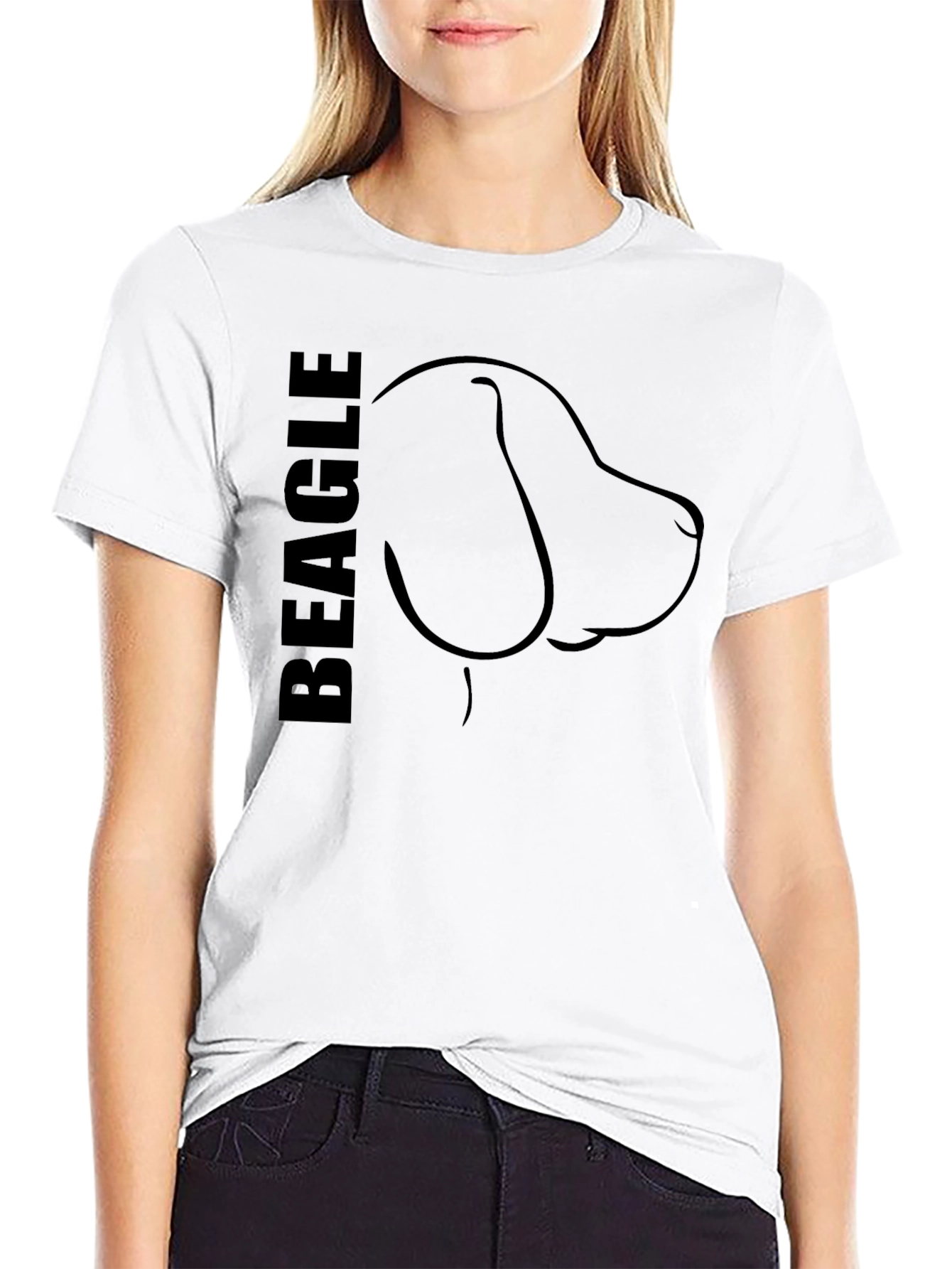 Beagle Dog Graphic T-Shirt