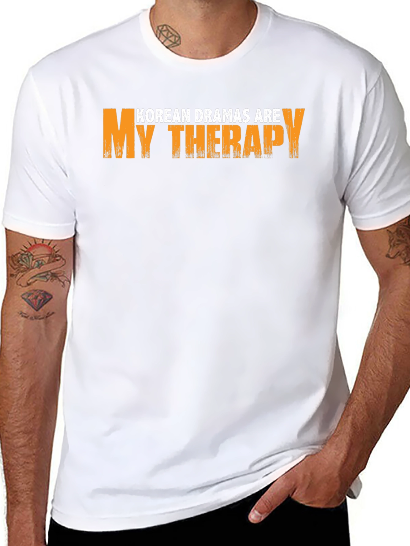 Korean Dramas Are My Therapy Graphic T-Shirt
