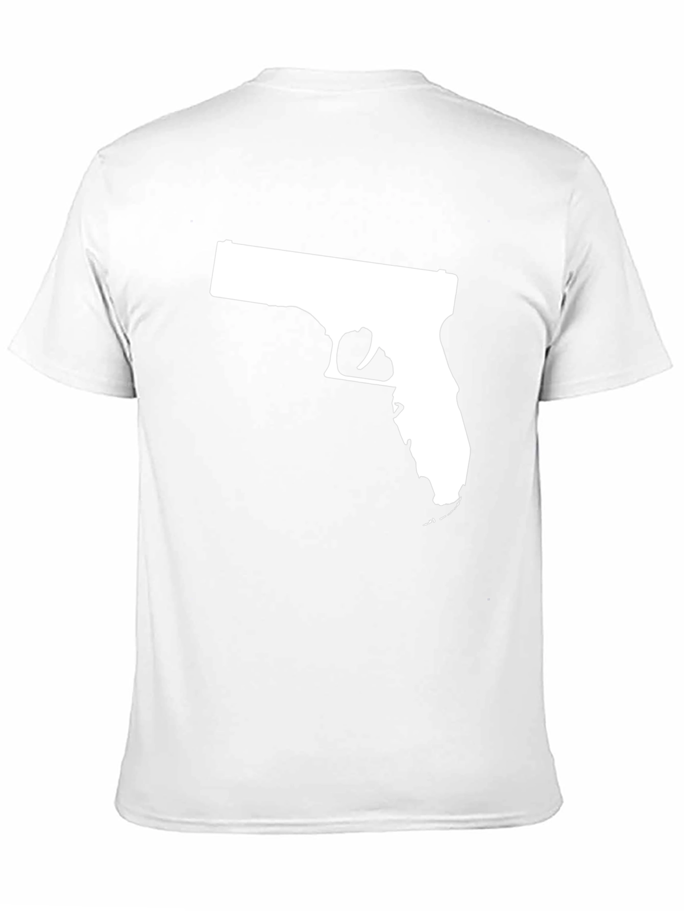 Gun-Shaped State Outline Tee