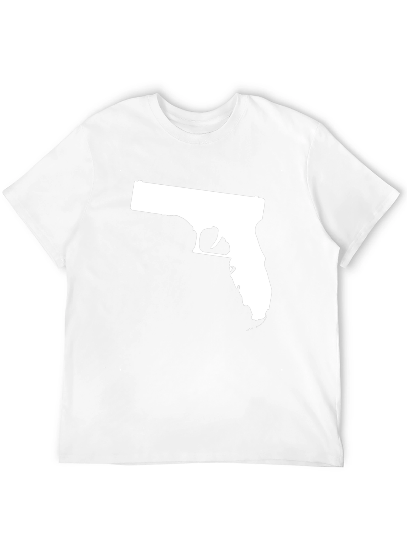 Gun-Shaped State Outline Tee