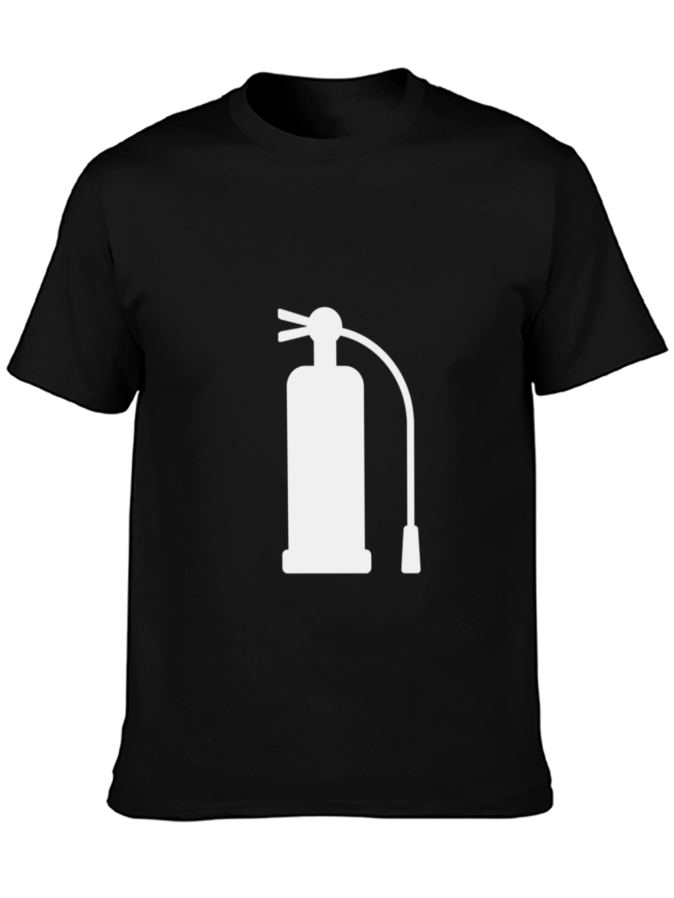 Fire Extinguisher Graphic Tee - Black