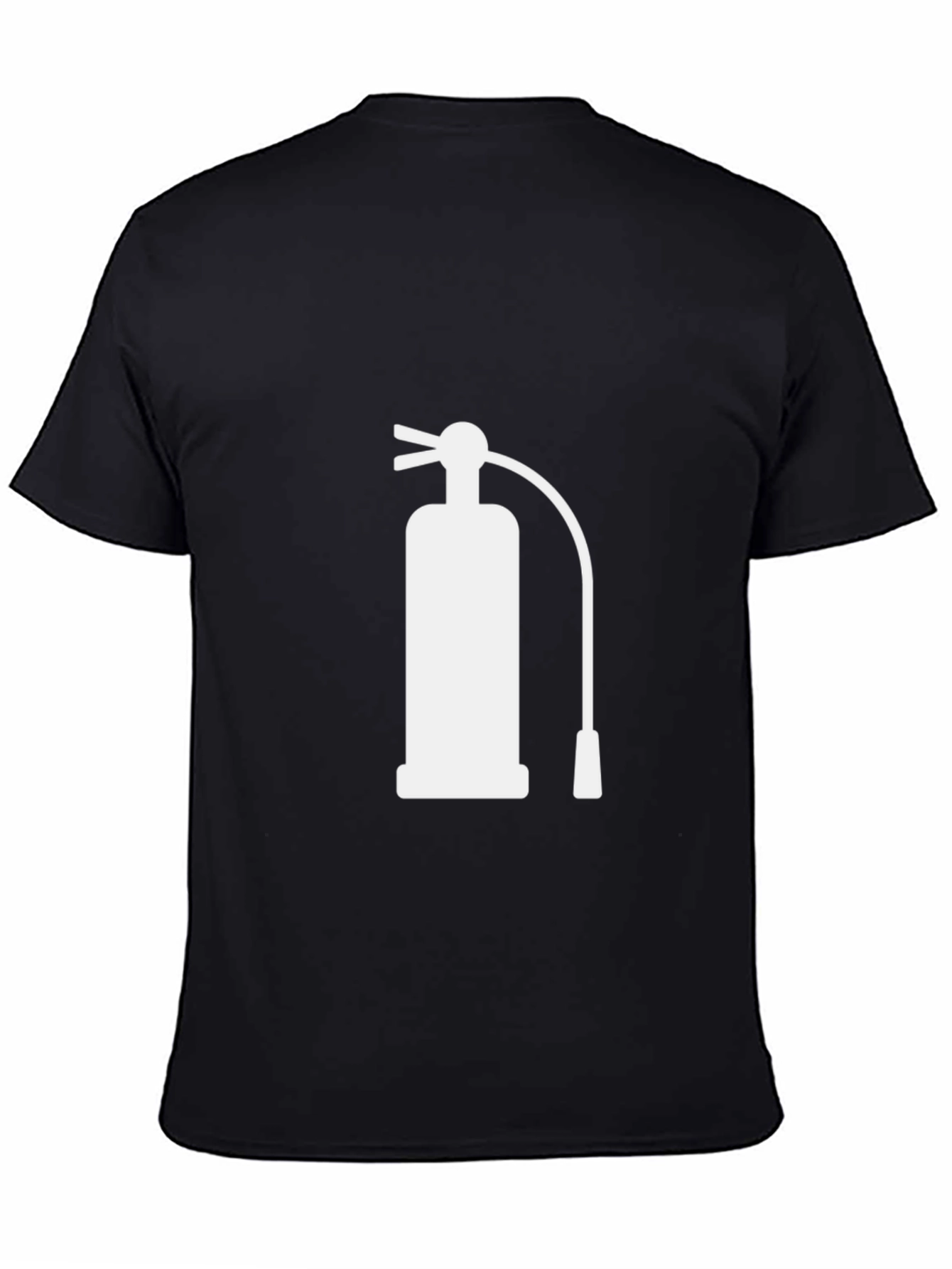 Fire Extinguisher Graphic Tee - Black