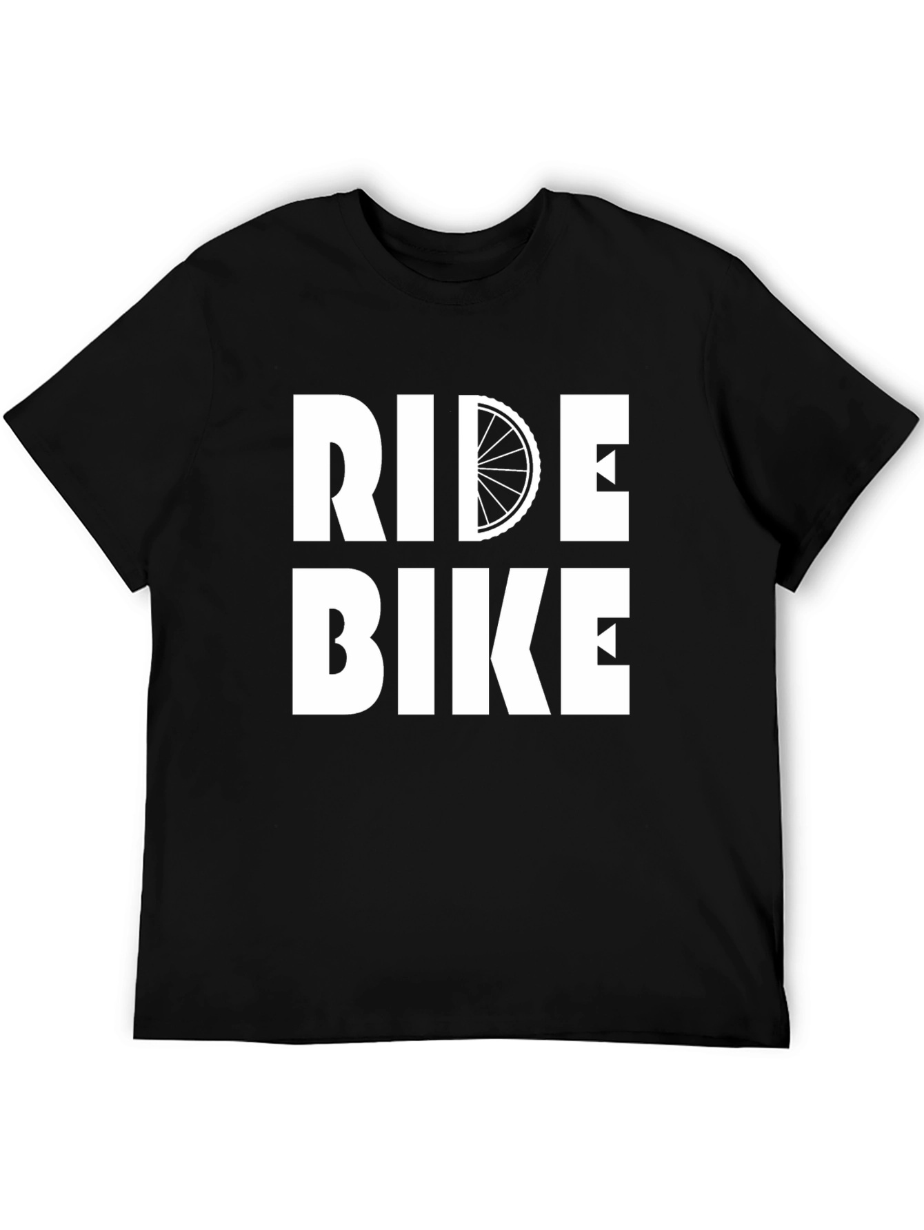 Ride Bike Graphic T-Shirt - Cyclist Tee