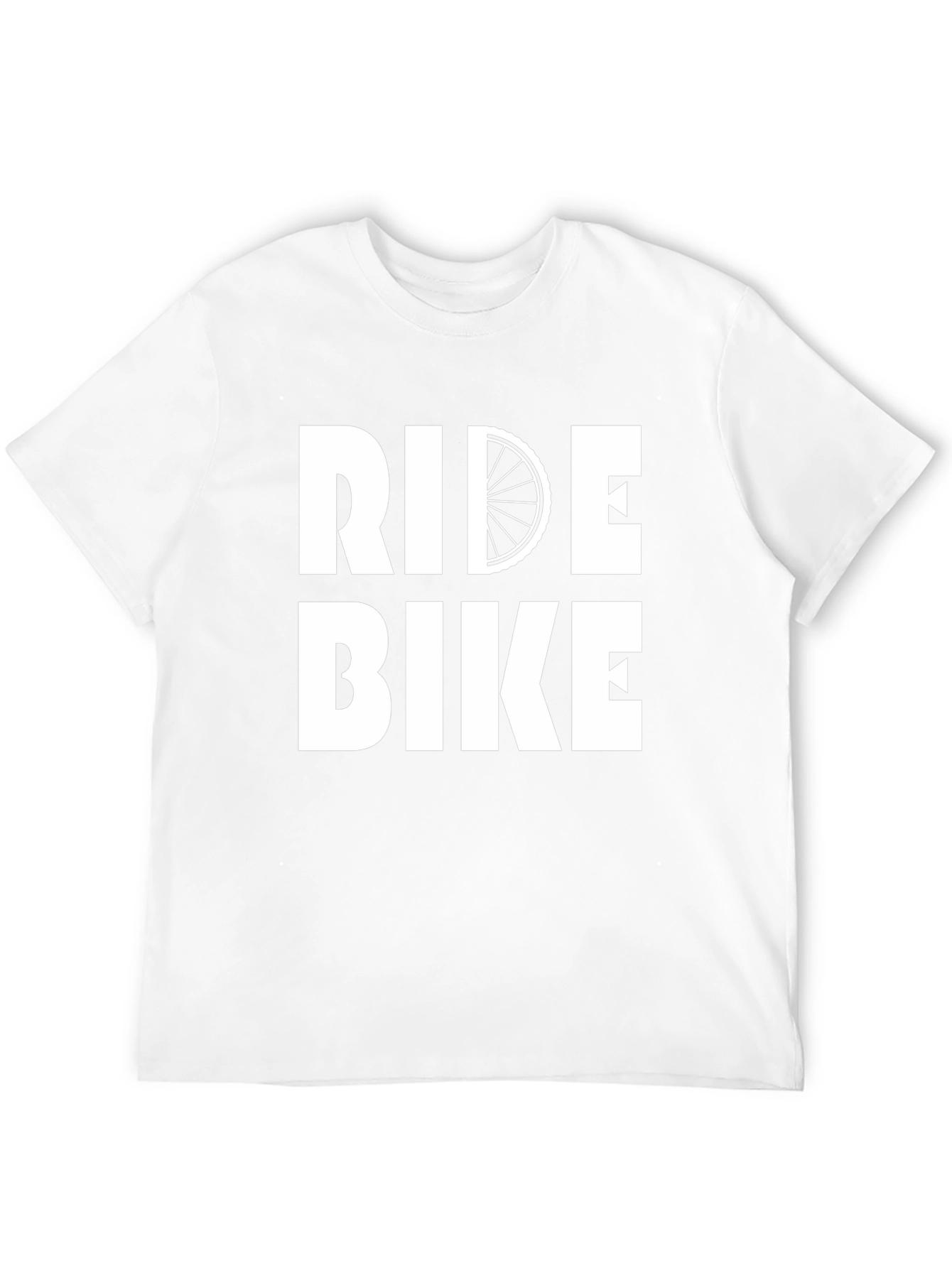Ride Bike Graphic T-Shirt - Cyclist Tee