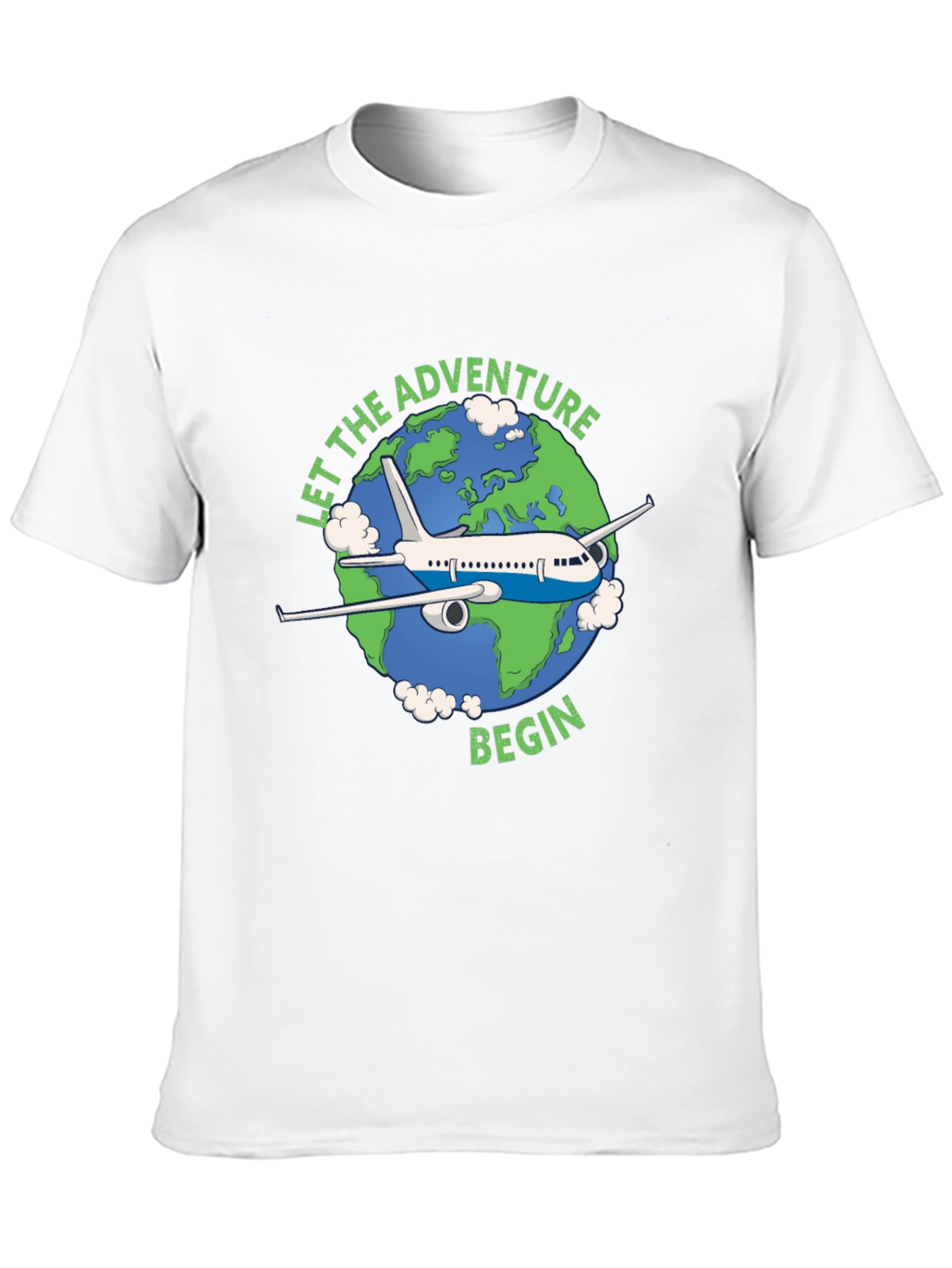 Adventure Begins Graphic T-Shirt
