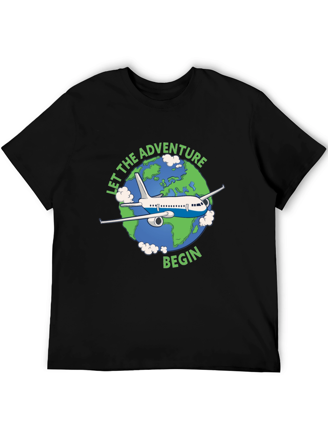 Adventure Begins Graphic T-Shirt