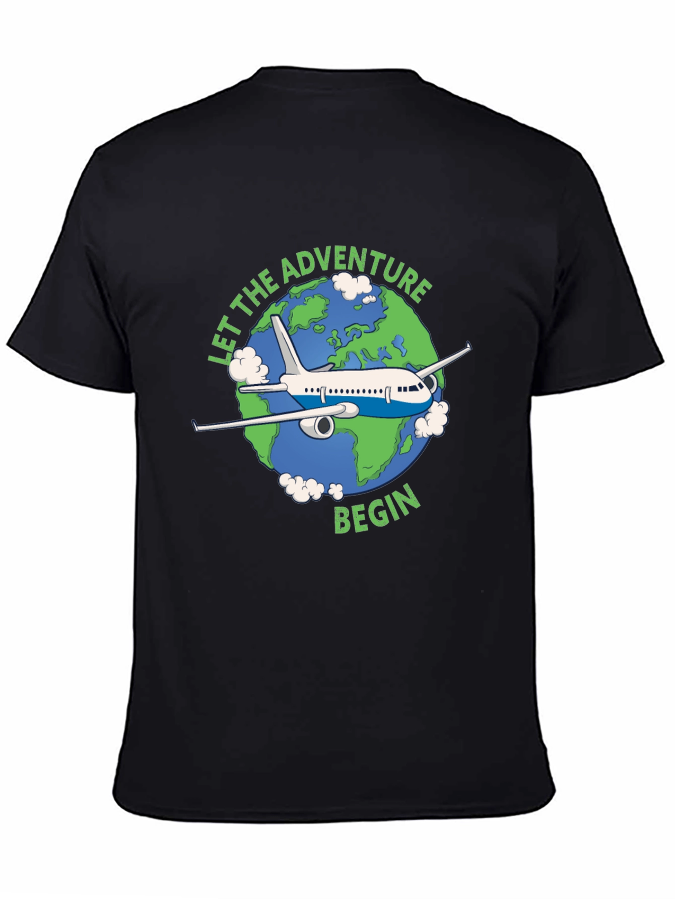 Adventure Begins Graphic T-Shirt