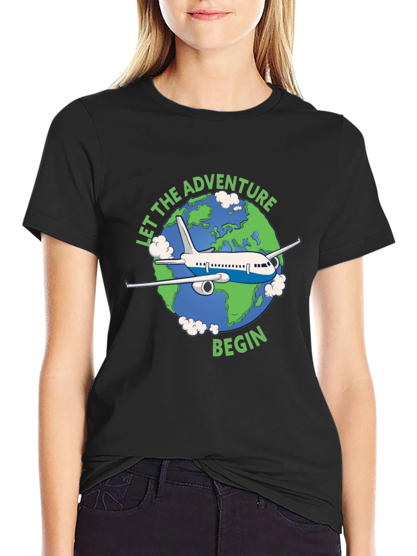 Adventure Begins Graphic T-Shirt
