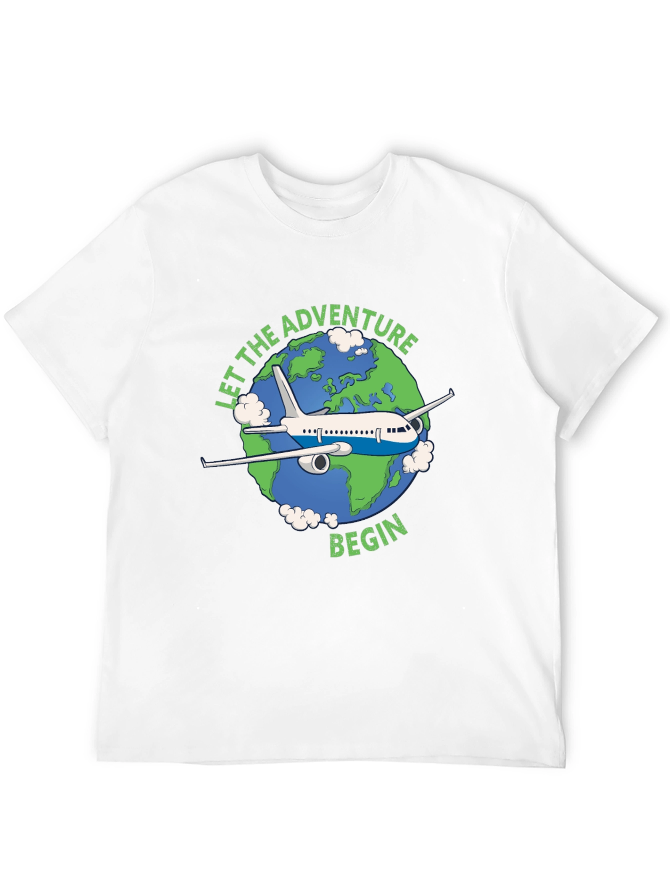 Adventure Begins Graphic T-Shirt