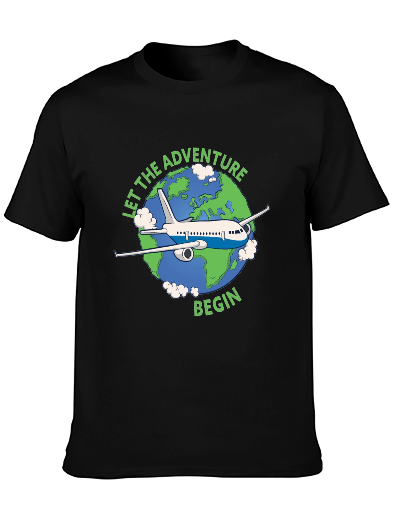 Adventure Begins Graphic T-Shirt