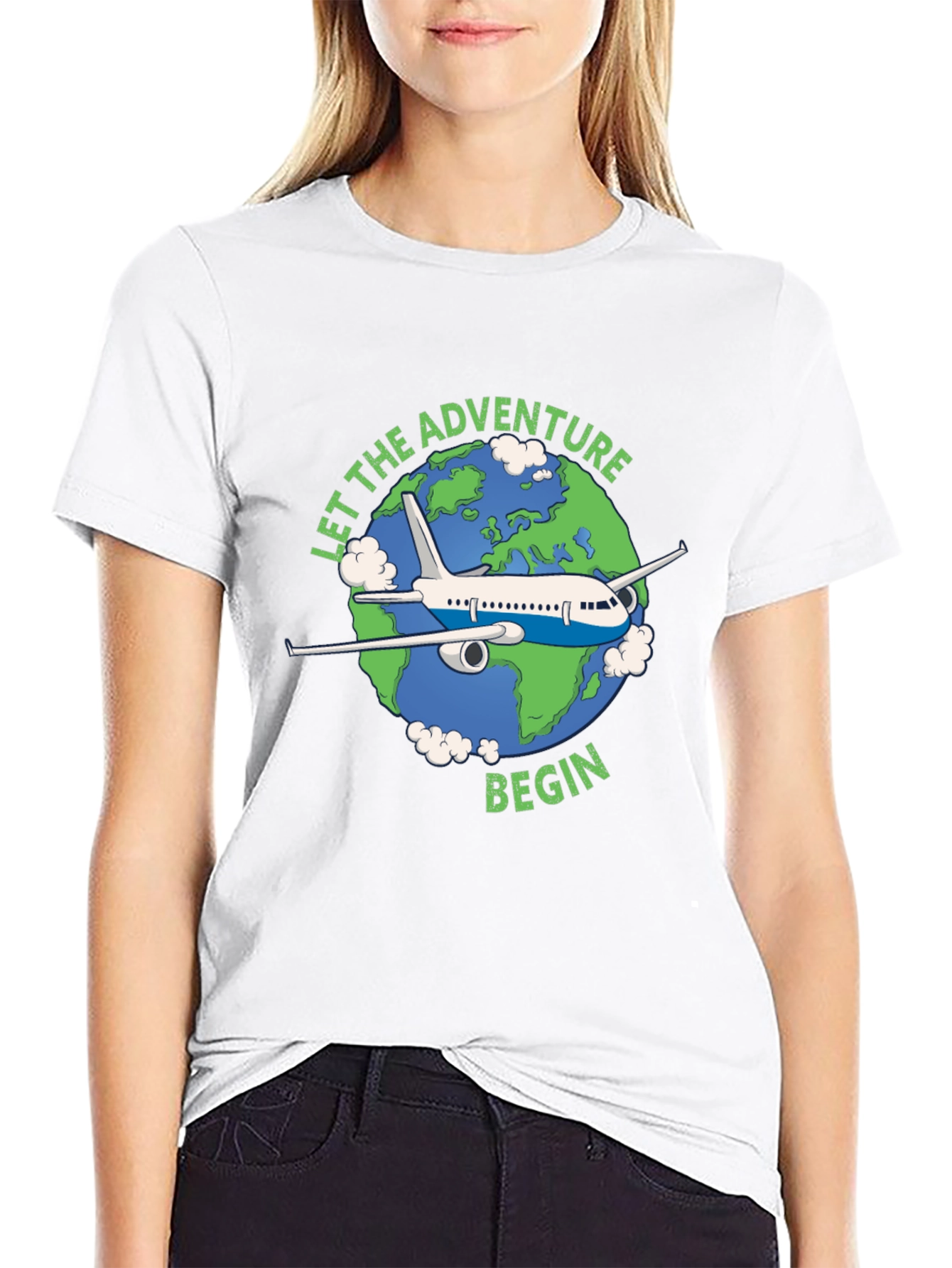 Adventure Begins Graphic T-Shirt