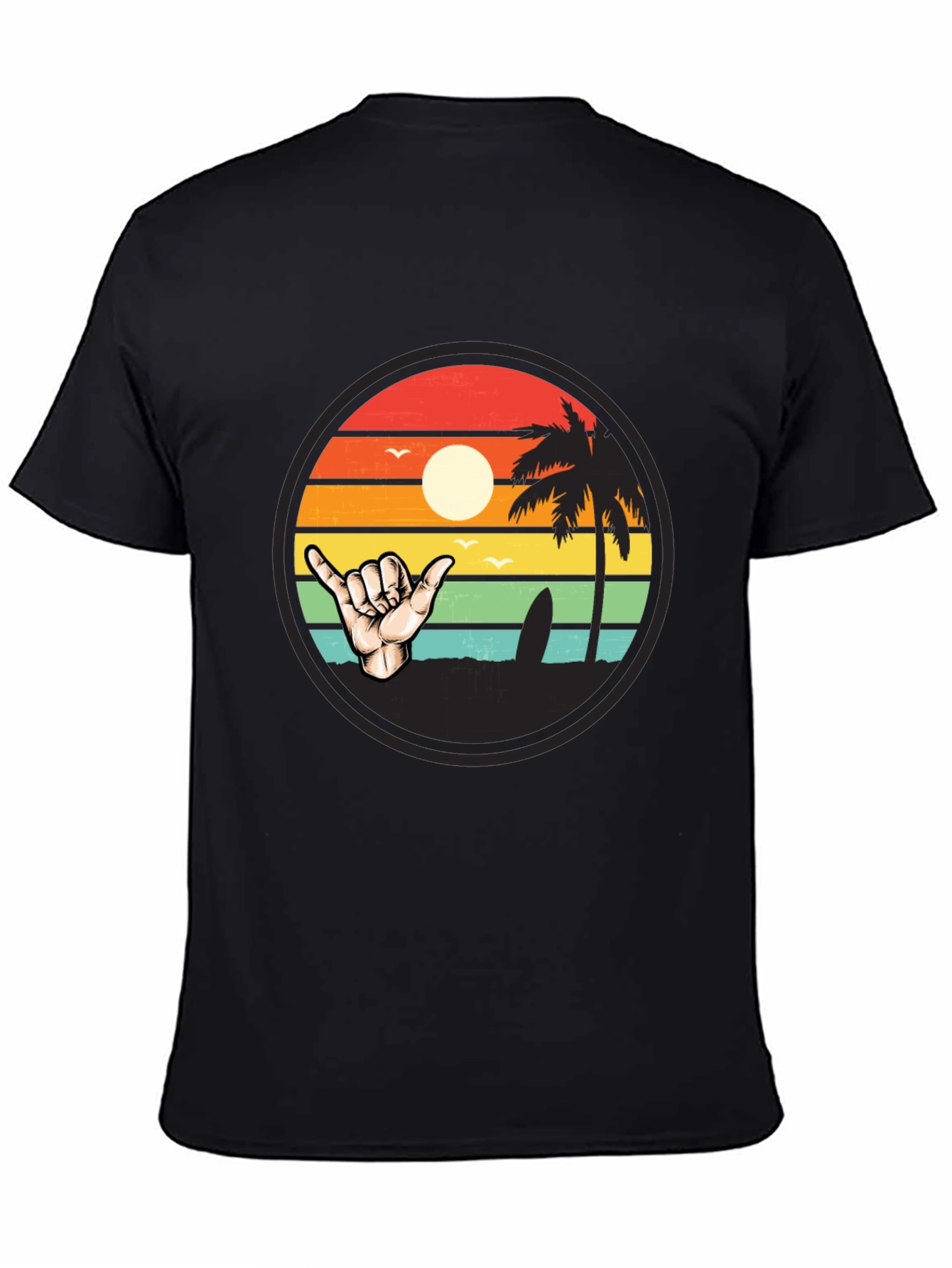 Surf Shaka Graphic Tee - Island Vibes