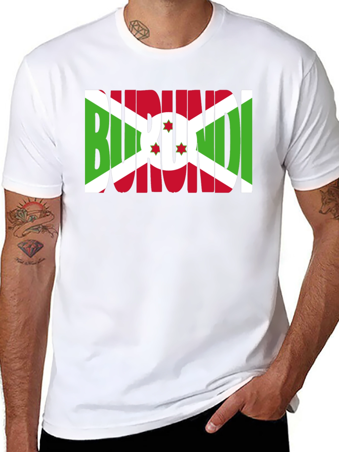 Burundi Flag T-Shirt - Show Your Pride!