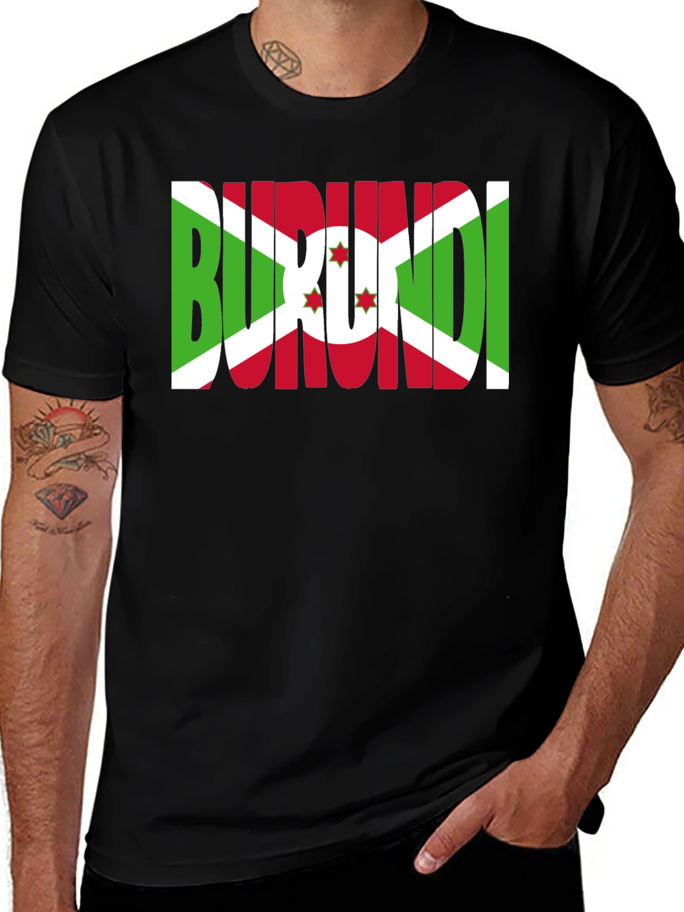 Burundi Flag T-Shirt - Show Your Pride!