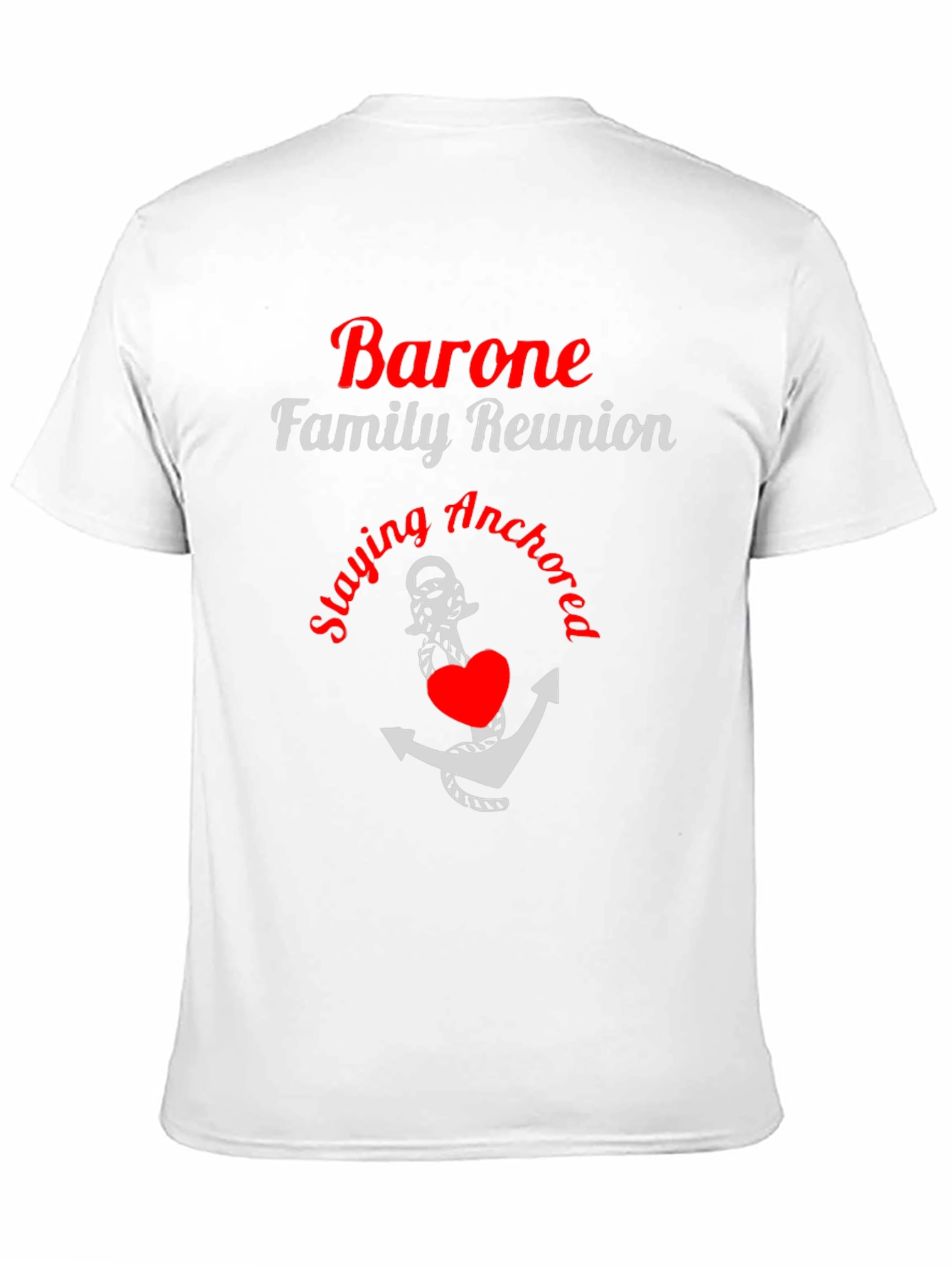 Barone Family Reunion Anchor T-Shirt