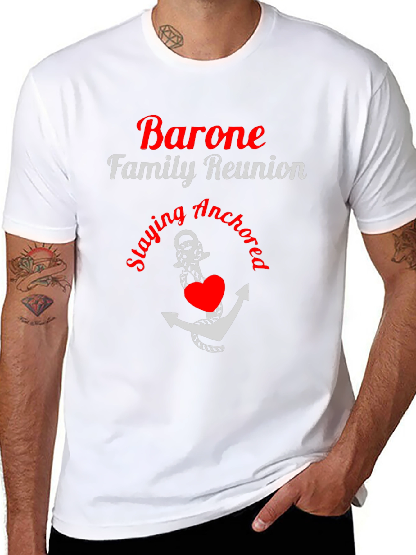 Barone Family Reunion Anchor T-Shirt
