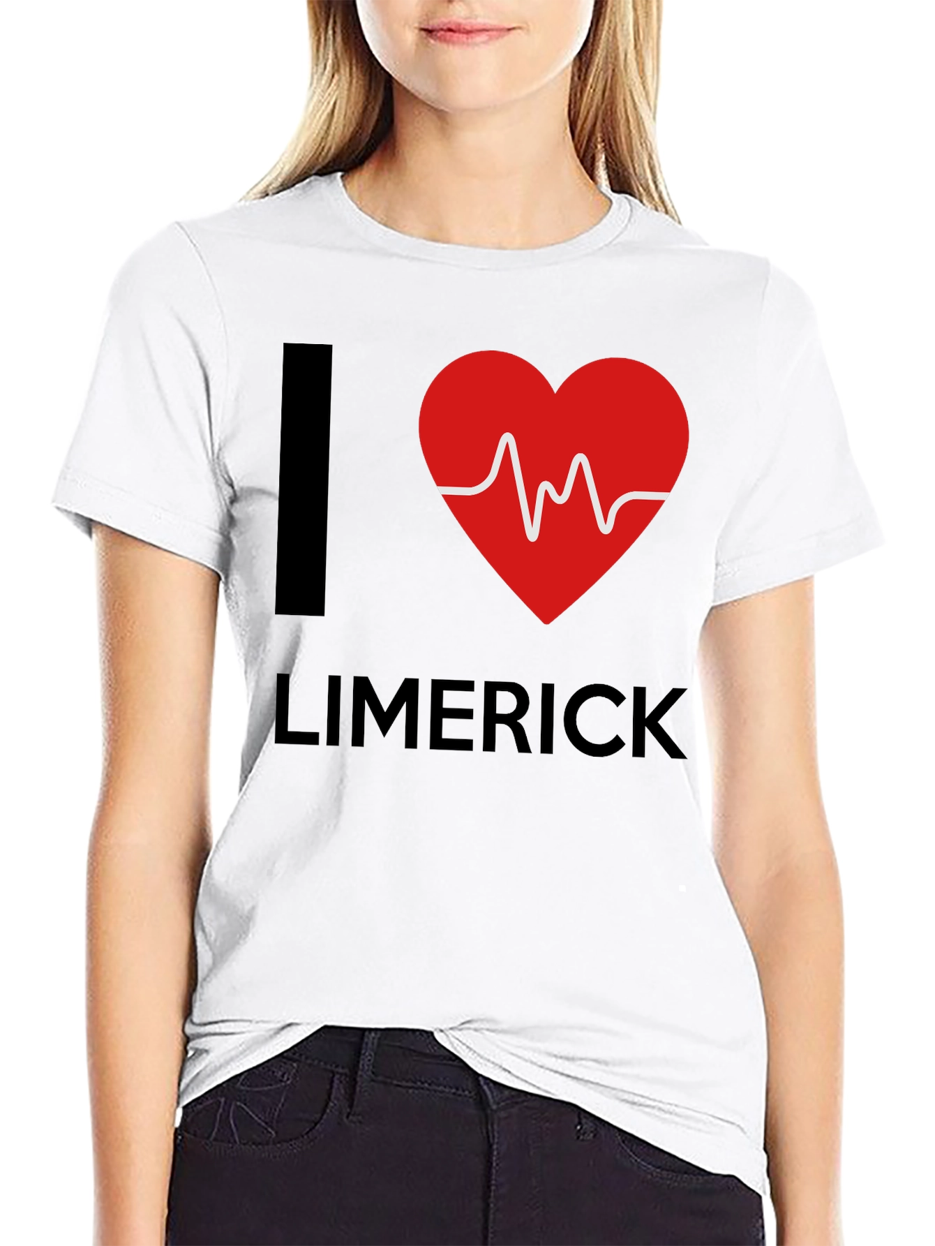 I Heart Limerick Black T-Shirt