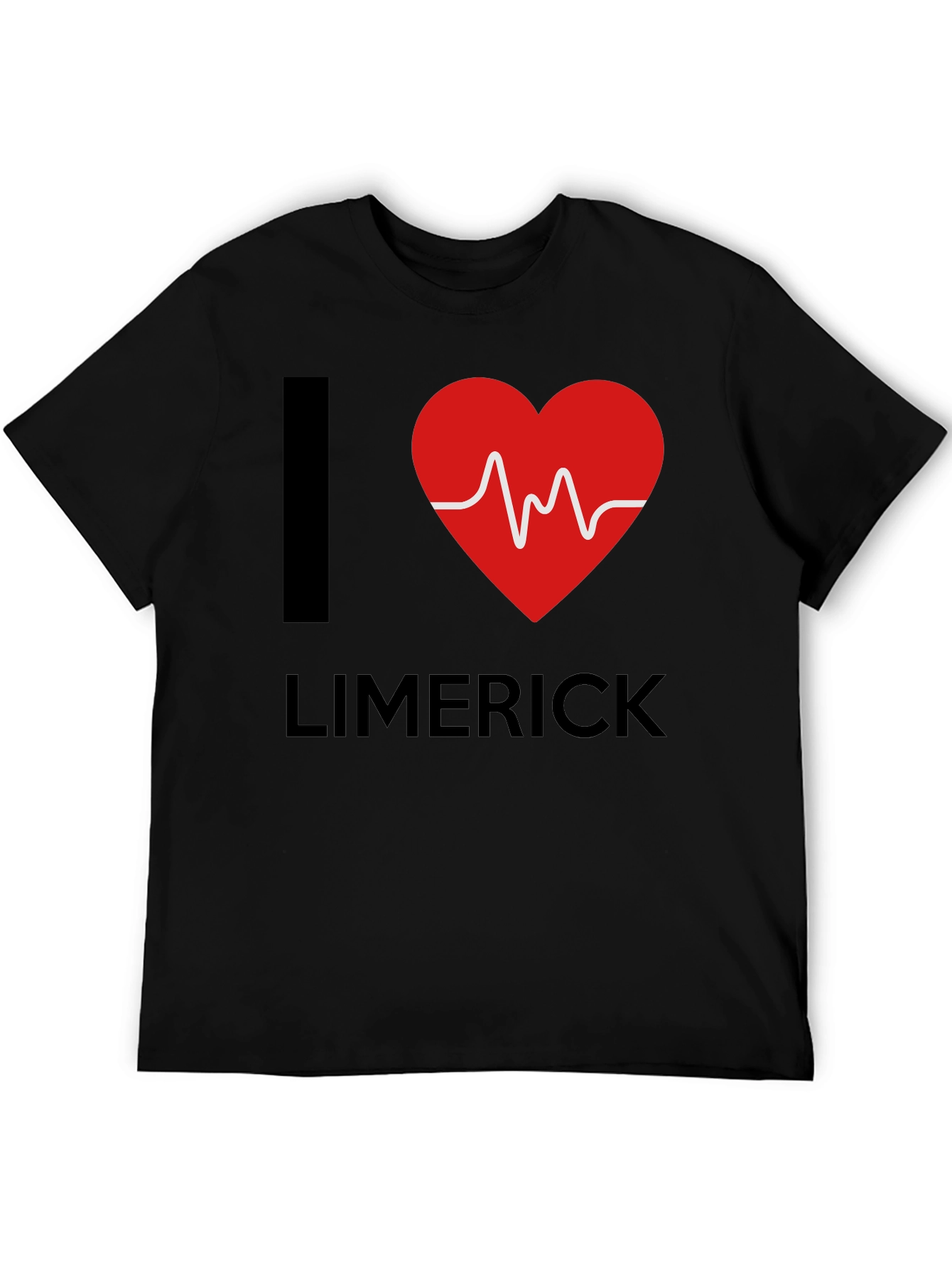 I Heart Limerick Black T-Shirt