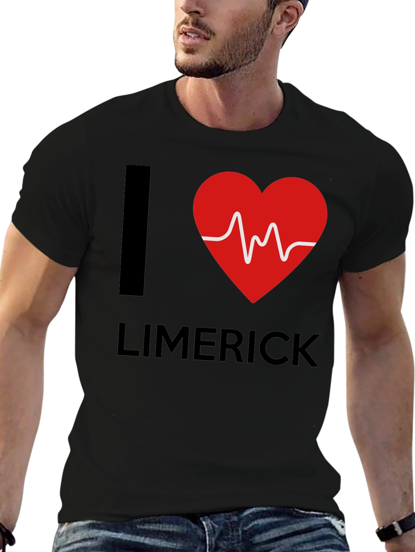 I Heart Limerick Black T-Shirt