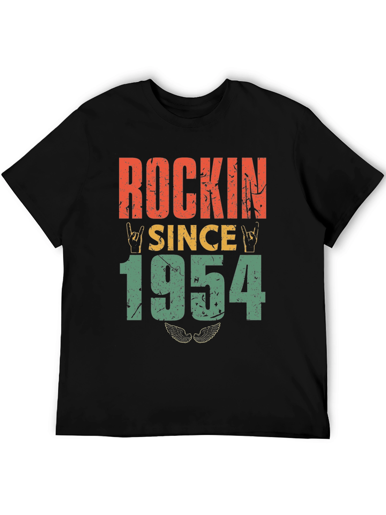 Rockin Since 1954 Black T-Shirt