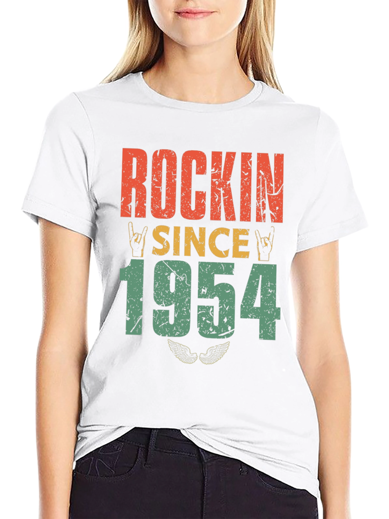 Rockin Since 1954 Black T-Shirt