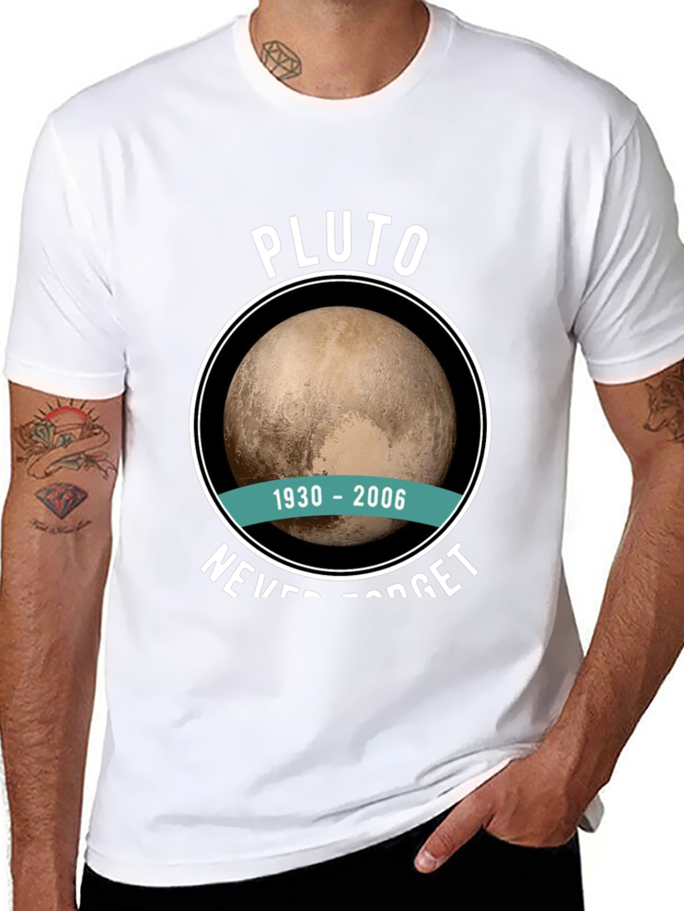 Pluto Never Forget T-Shirt 1930-2006