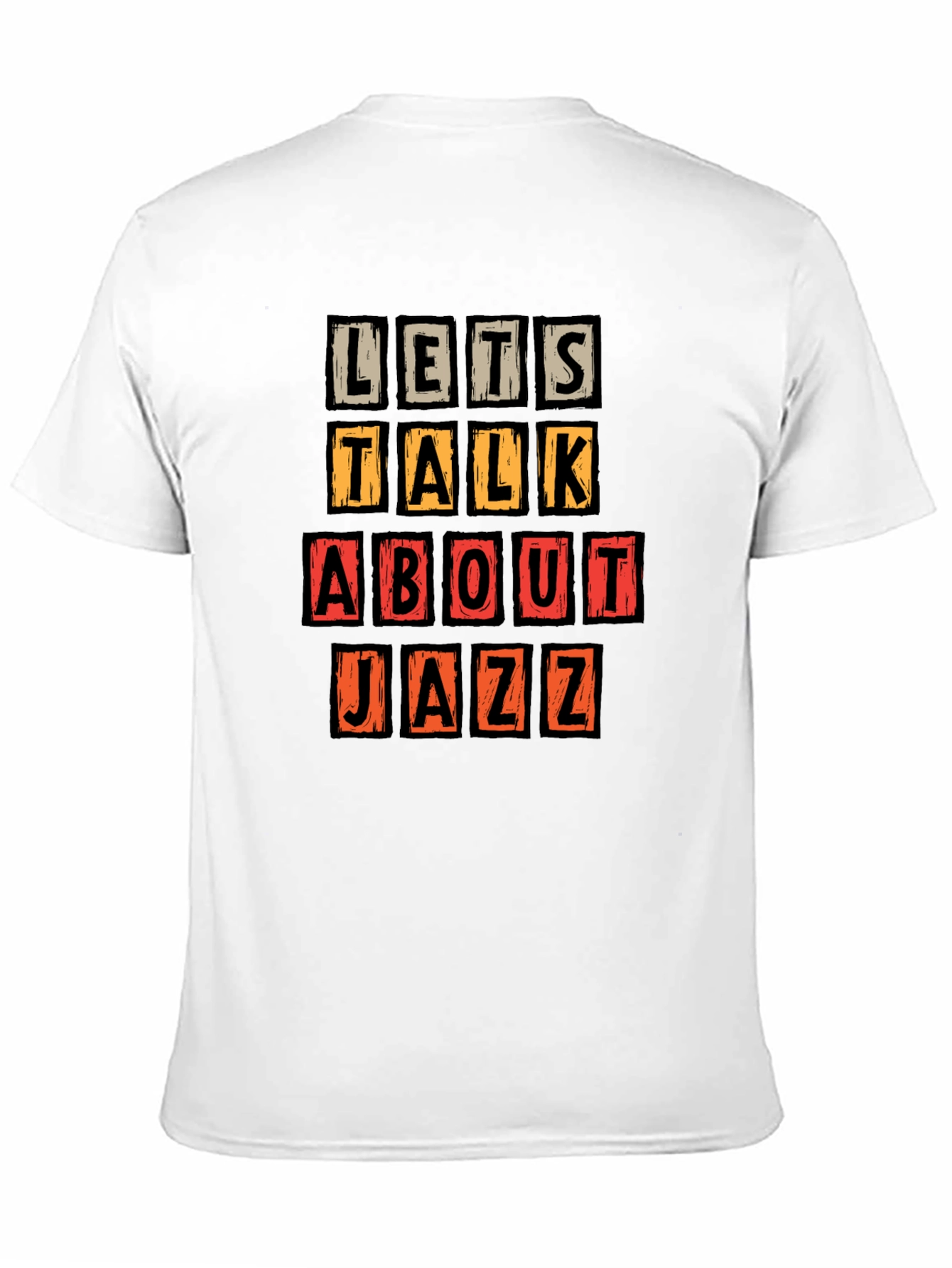 Lets Talk About Jazz Graphic T-Shirt