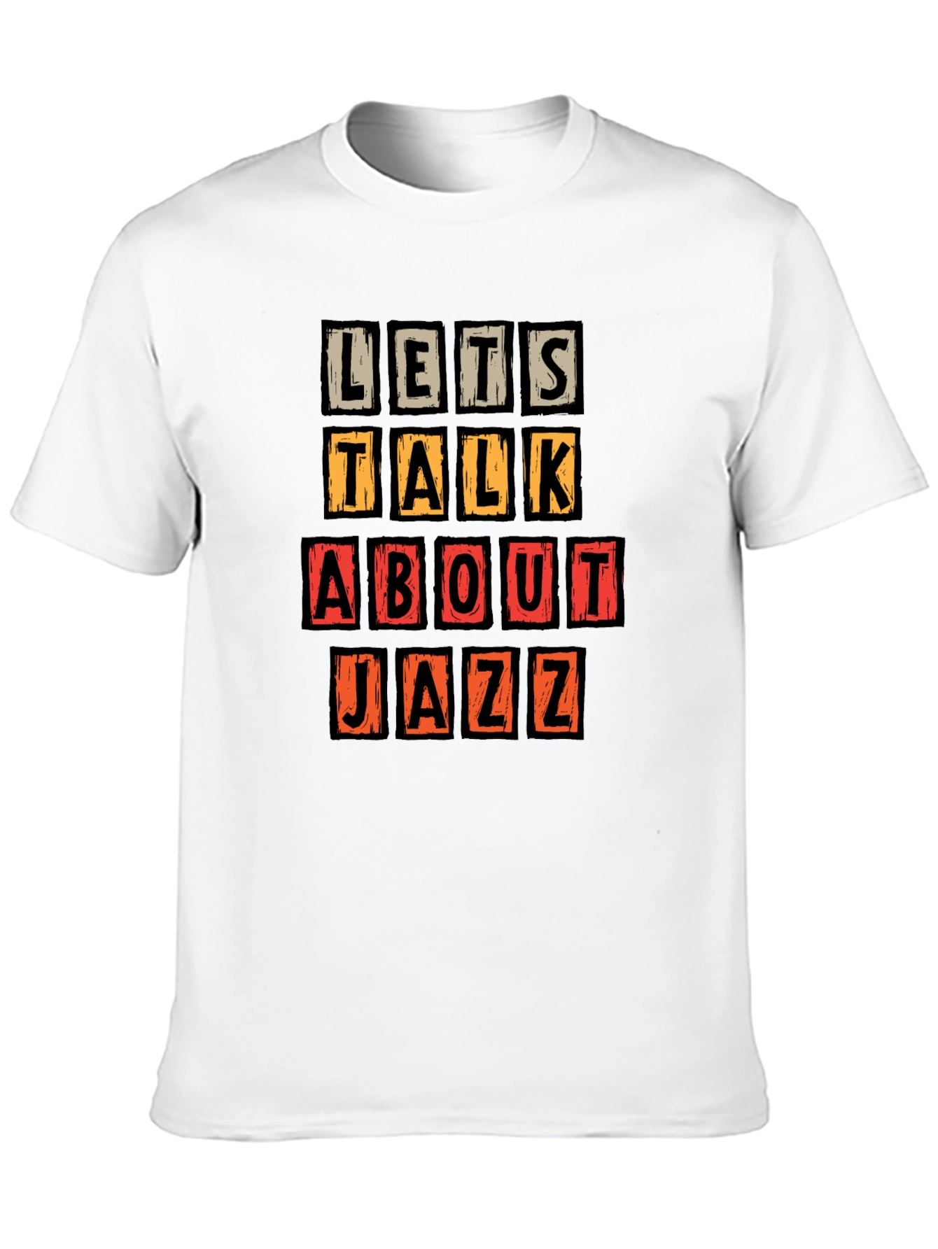 Lets Talk About Jazz Graphic T-Shirt