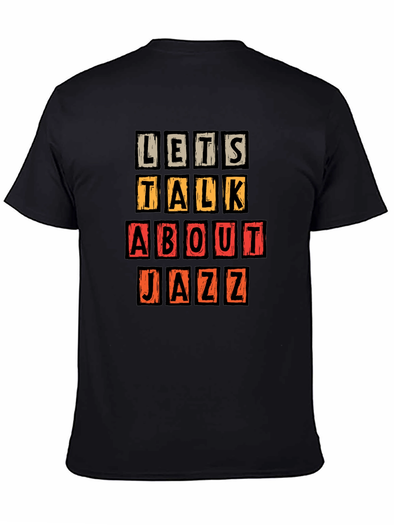 Lets Talk About Jazz Graphic T-Shirt