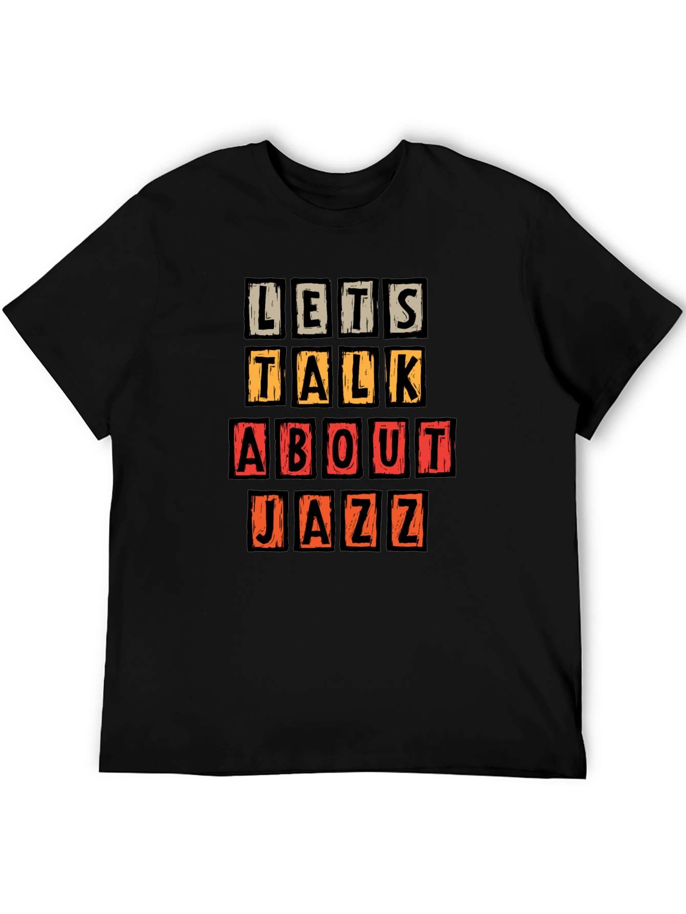 Lets Talk About Jazz Graphic T-Shirt