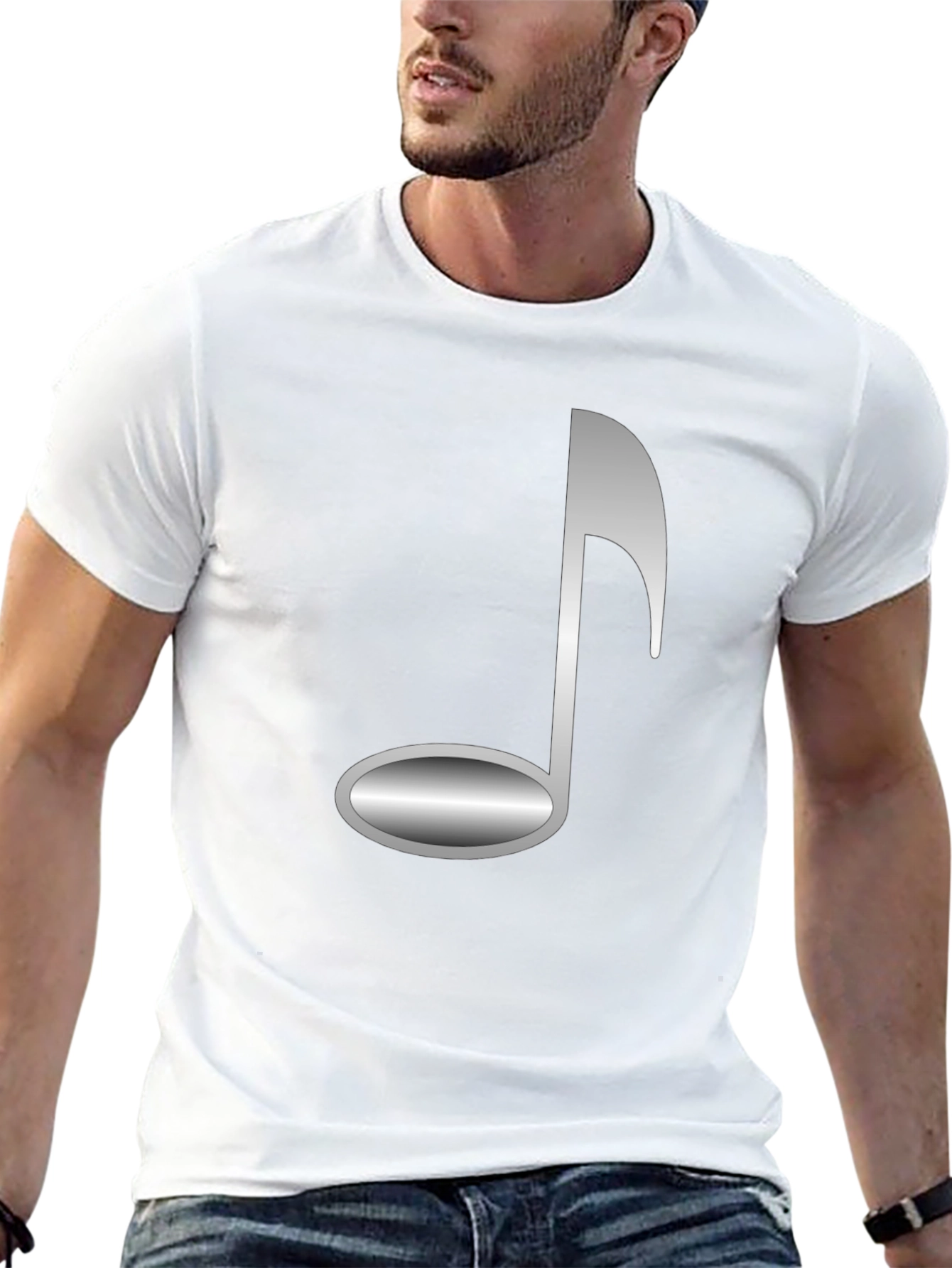 Music Note Graphic Tee - Stylish & Unique!