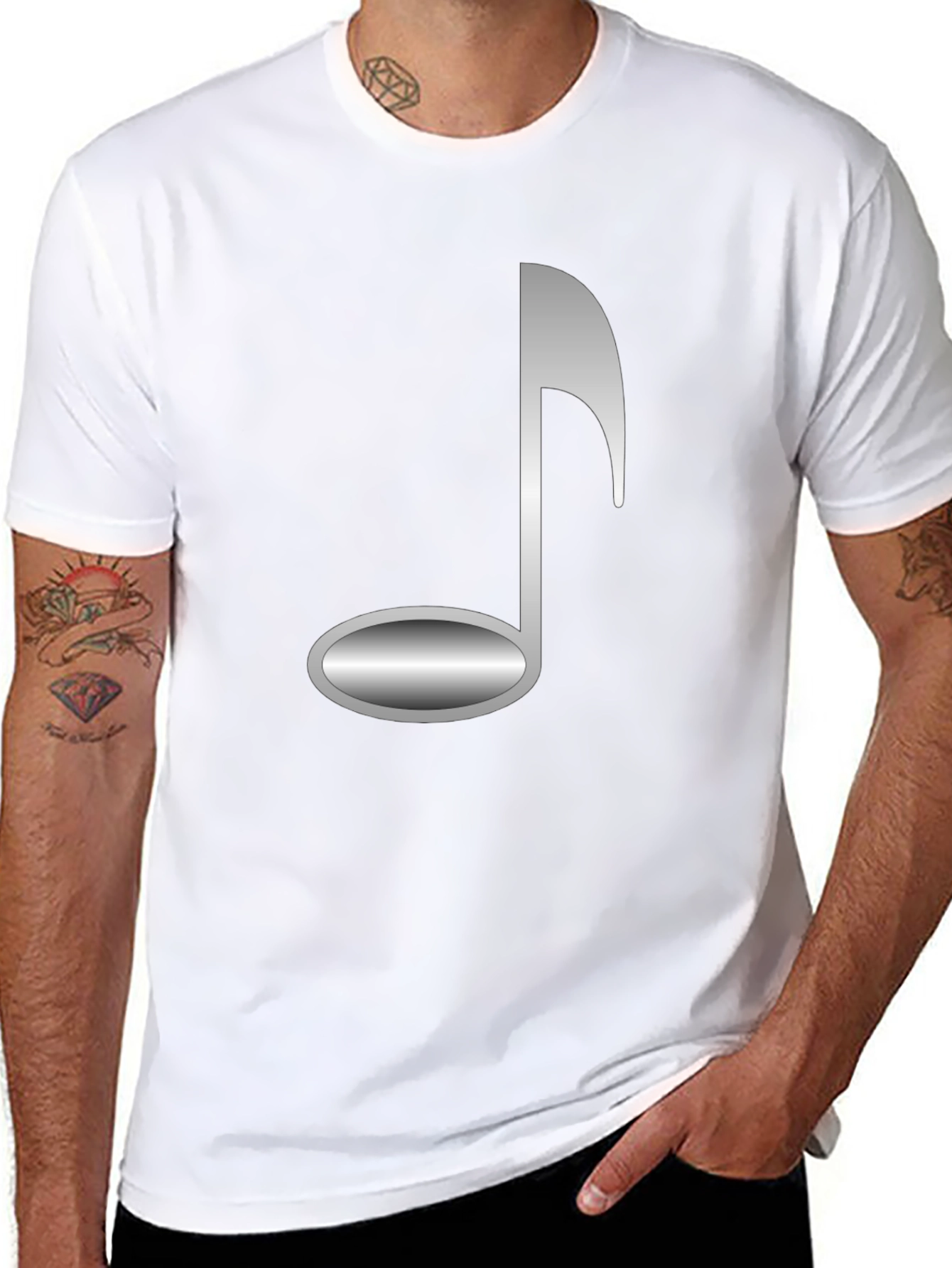 Music Note Graphic Tee - Stylish & Unique!