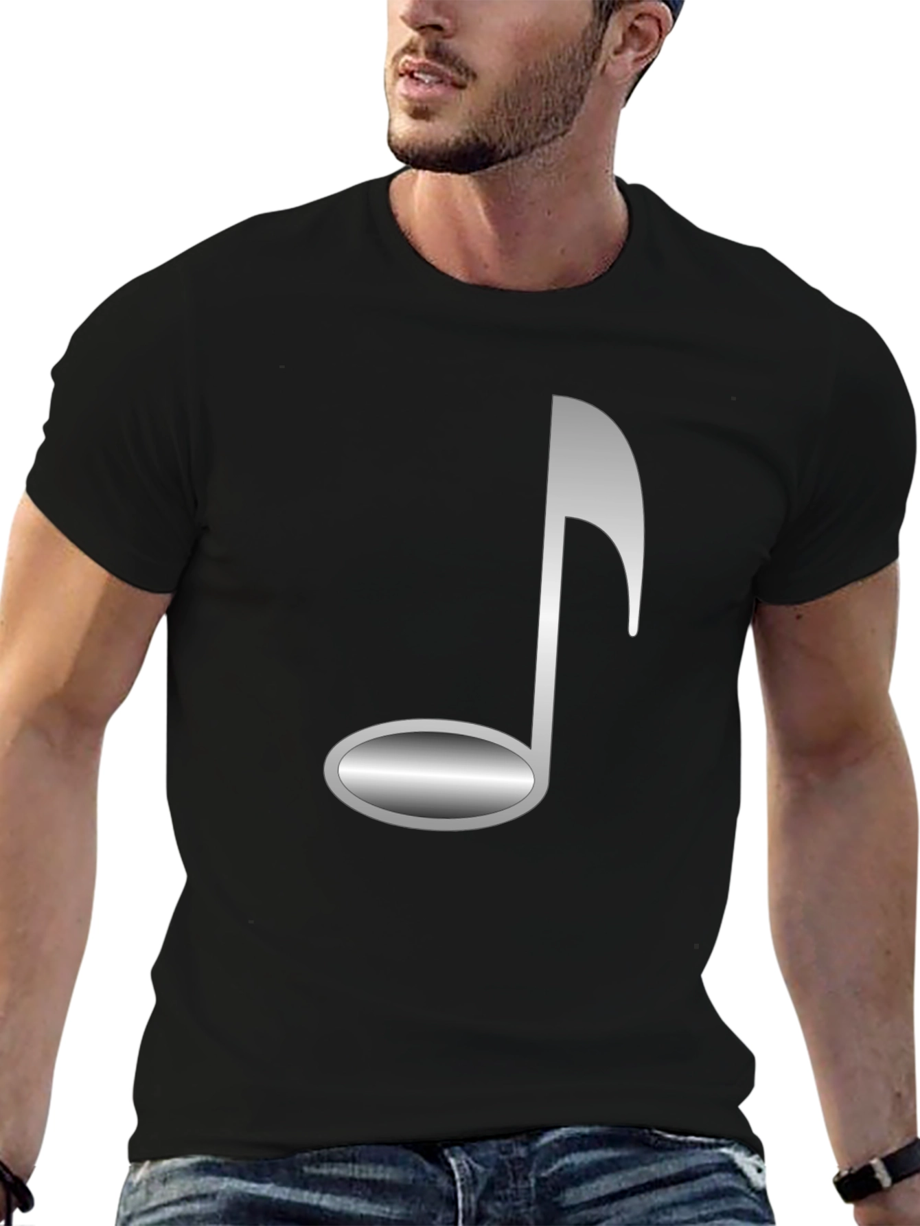 Music Note Graphic Tee - Stylish & Unique!