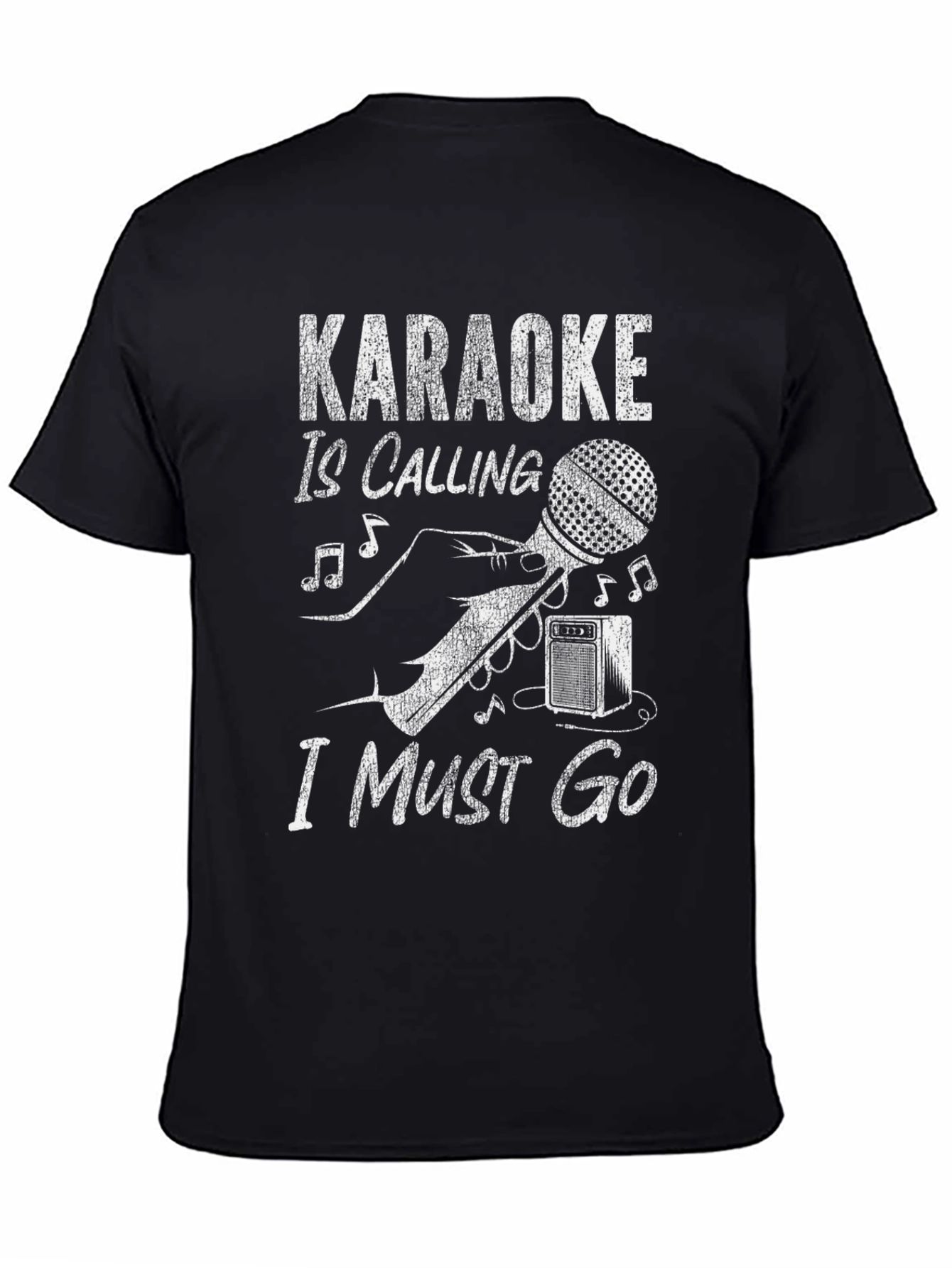 Karaoke Calling T-Shirt: Music Lovers Graphic Tee