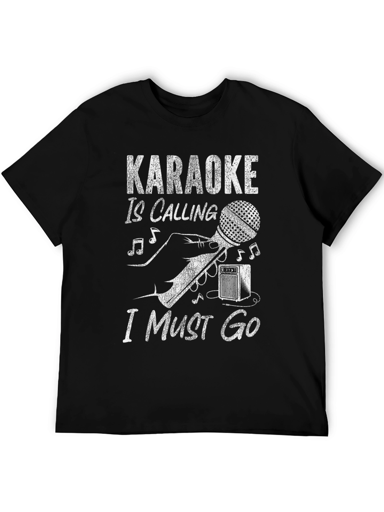 Karaoke Calling T-Shirt: Music Lovers Graphic Tee
