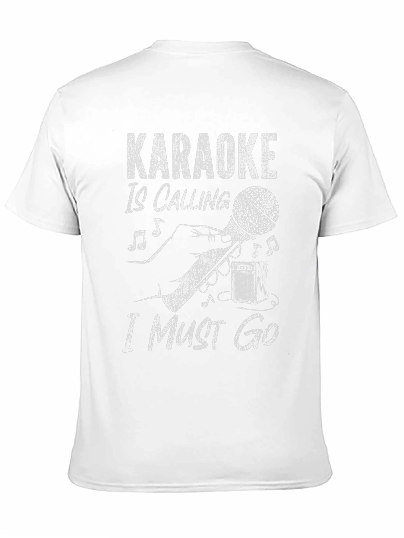 Karaoke Calling T-Shirt: Music Lovers Graphic Tee