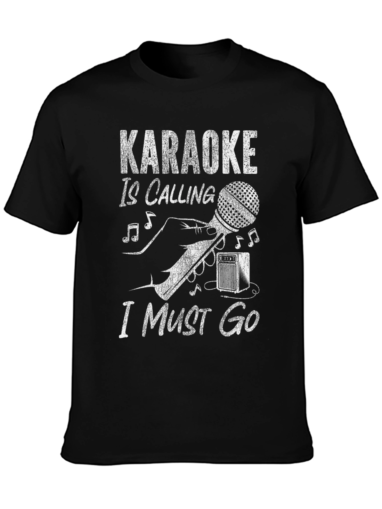 Karaoke Calling T-Shirt: Music Lovers Graphic Tee