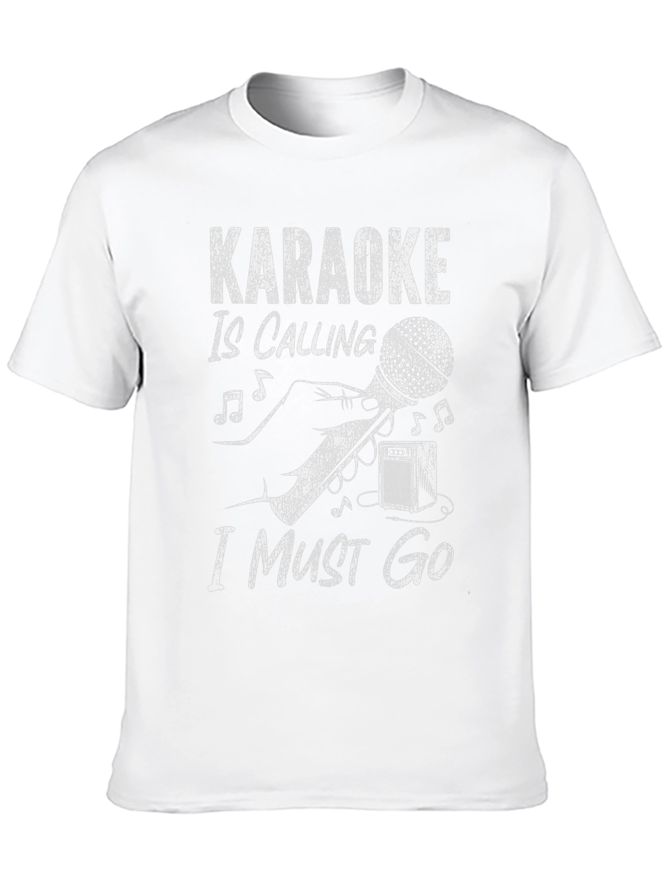 Karaoke Calling T-Shirt: Music Lovers Graphic Tee