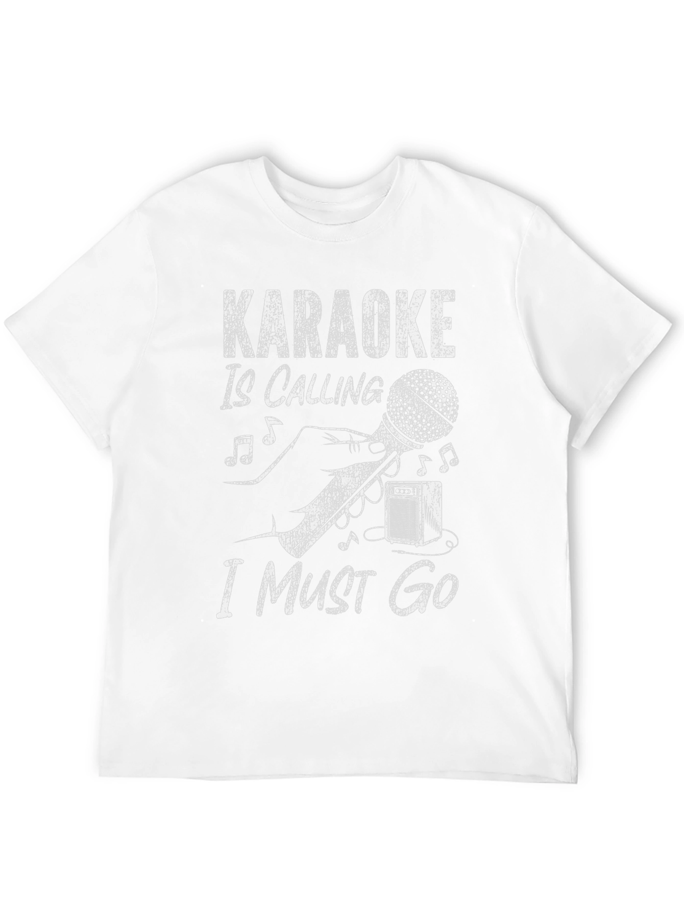 Karaoke Calling T-Shirt: Music Lovers Graphic Tee