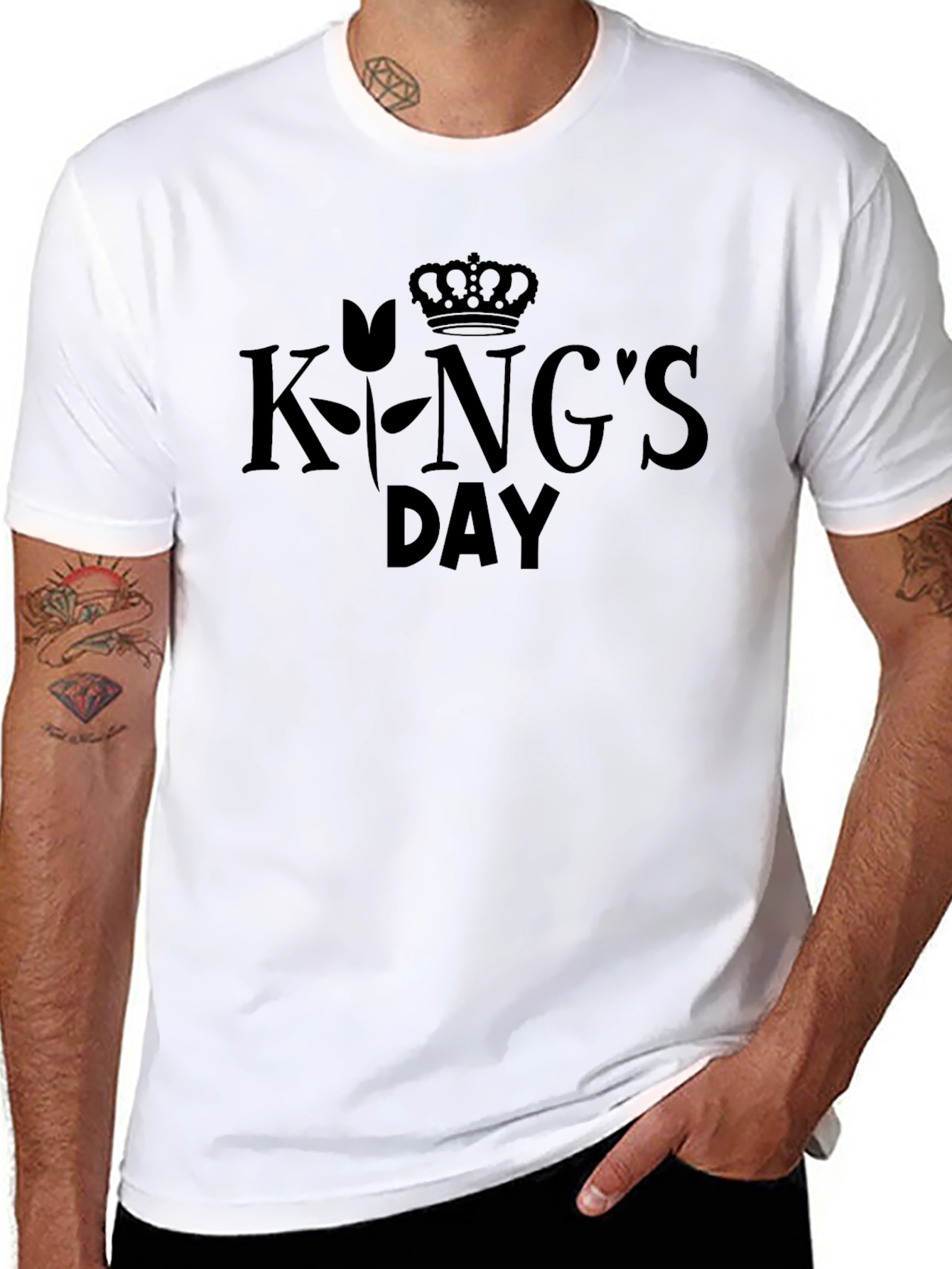 Kings Day Black T-Shirt