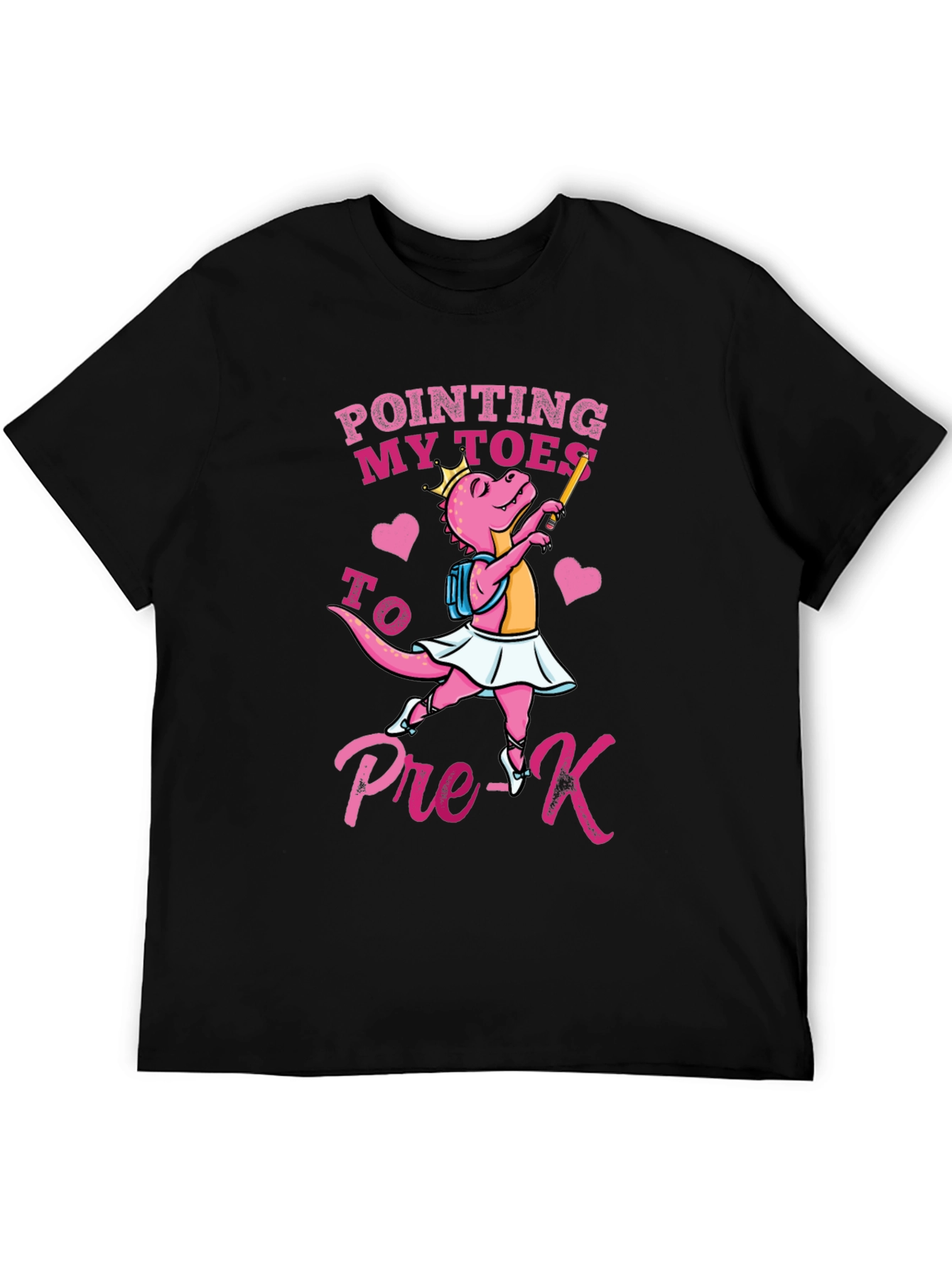 Pre-K Dinosaur Ballerina T-Shirt