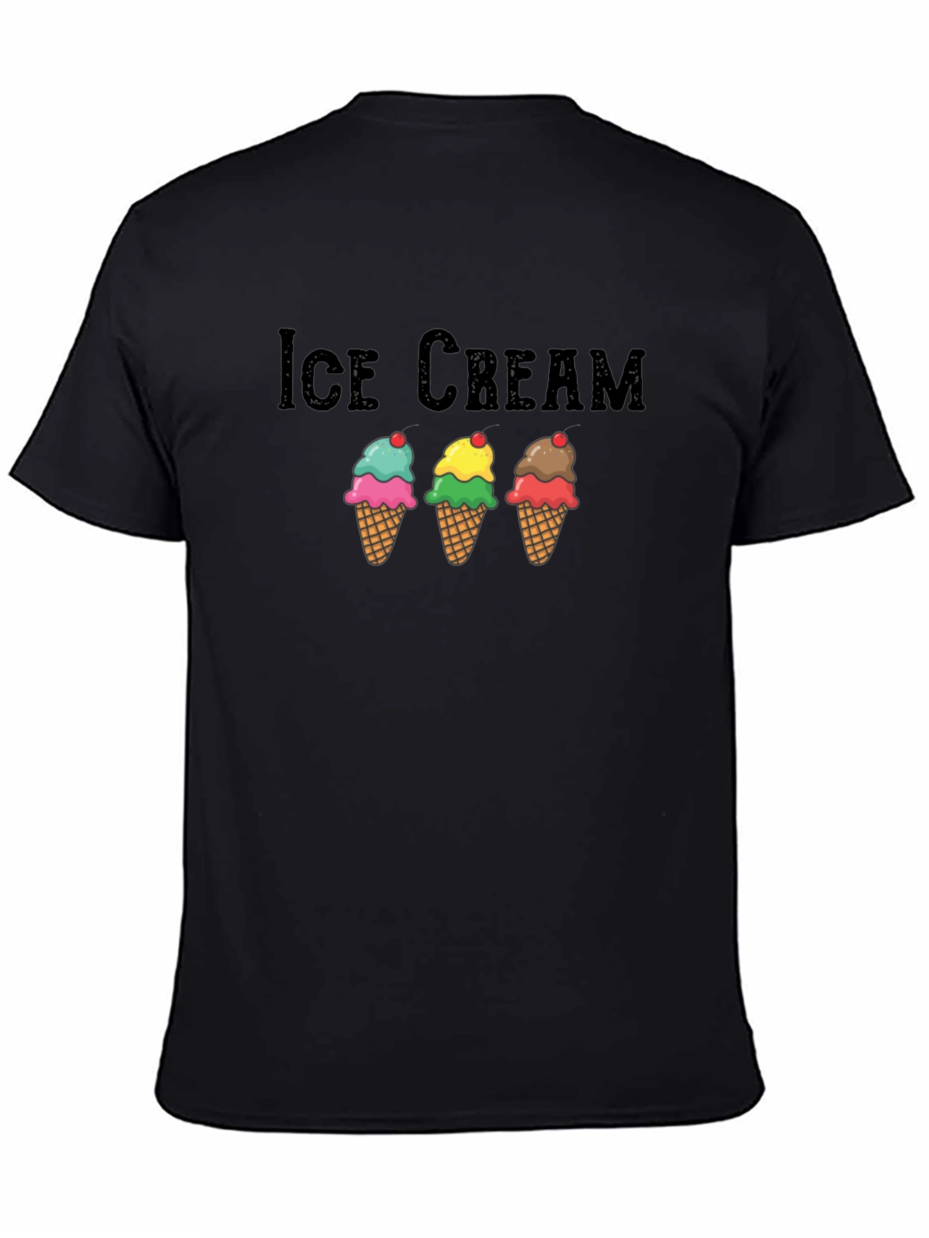 Ice Cream T-Shirt - Novelty Graphic Tee